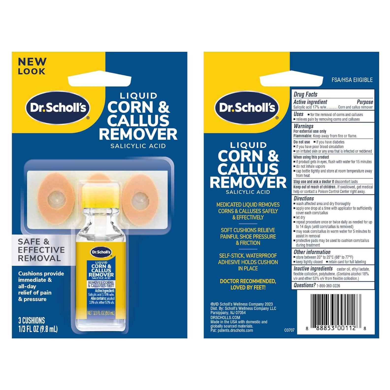 Remedio Líquido para Callos y Durezas Dr. Scholl 9.4 ml