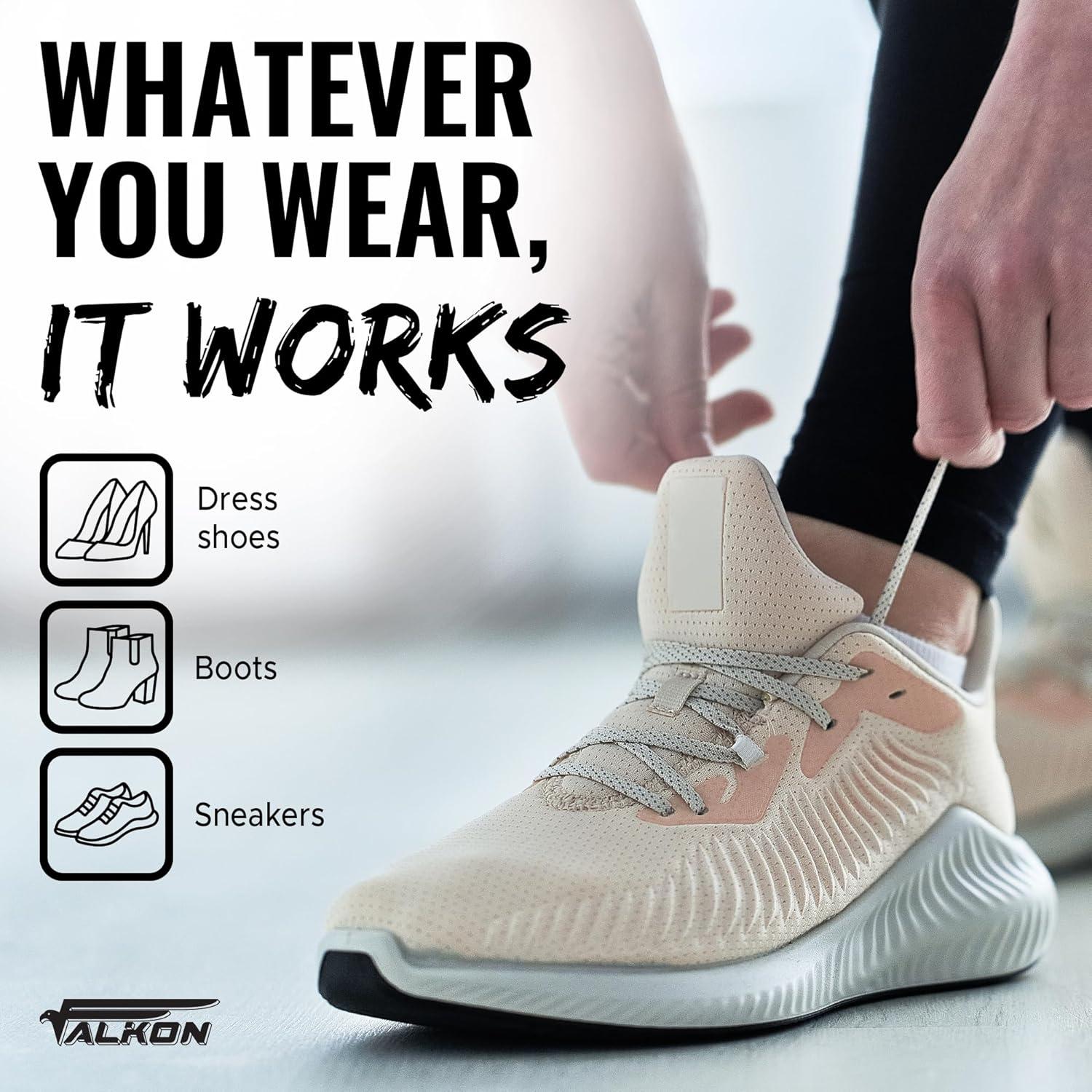 Cuerno de Zapato Falkon Largo 42 cm - Juego de 2 Unisex