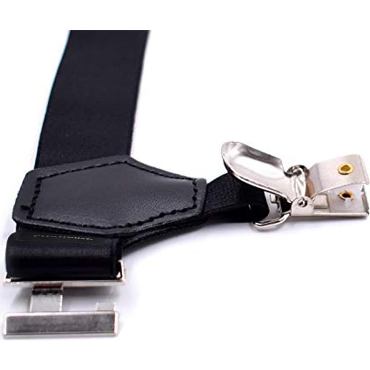 Cinturones para Calcetines Ajustables 2-Pack Clips Metal