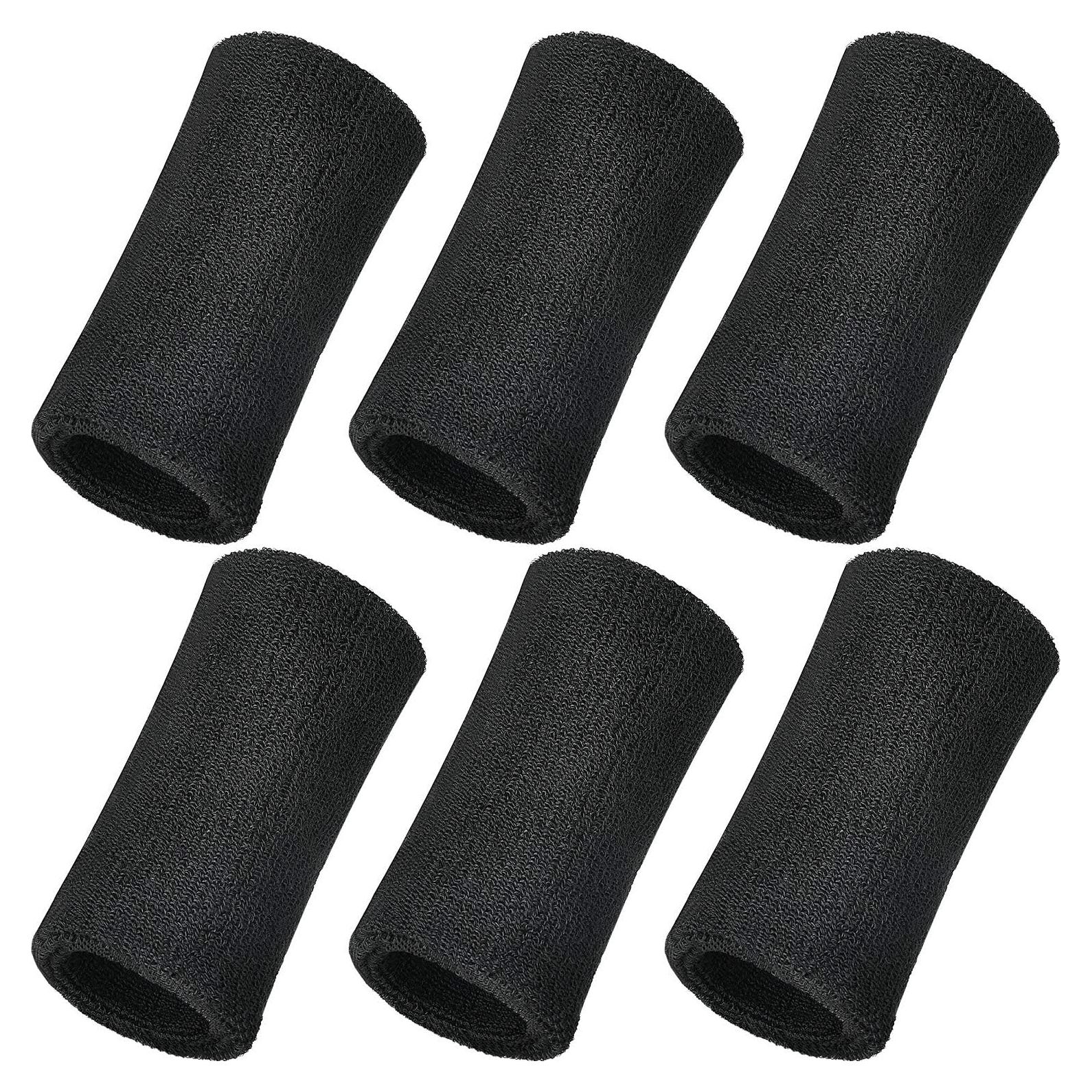 Banda de Sudor para Muñeca WILLBOND Negra 15x8 cm Absorbente