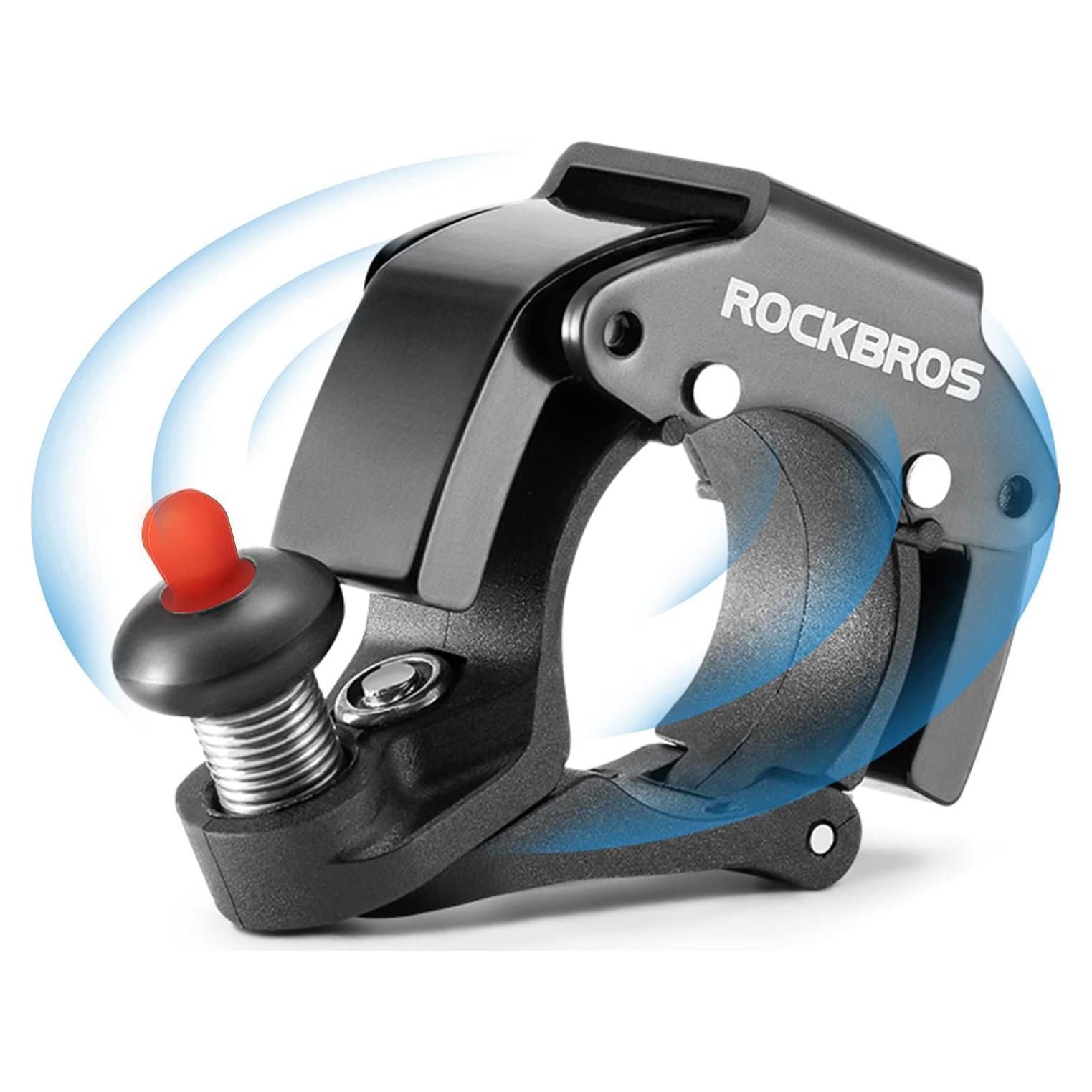 Campana de Bicicleta ROCKBROS Oculta 100dB Manillar 22.2mm