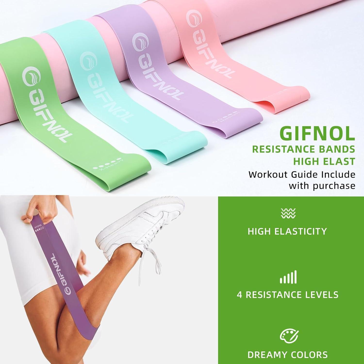 Juego de Anillos de Pilates GIFNOL con Pelotas y Bandas