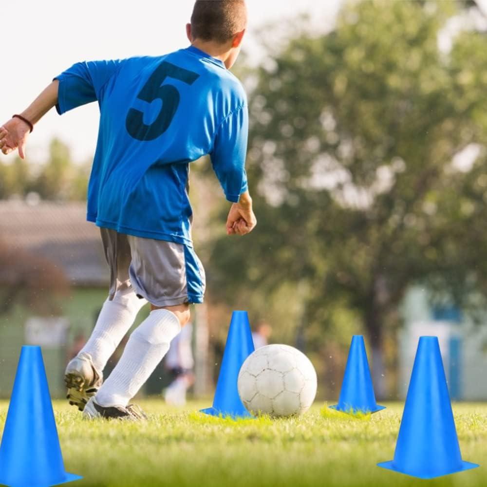 Conos de Entrenamiento Naranjas Cyrico 9" - Paquete de 15 Unidades