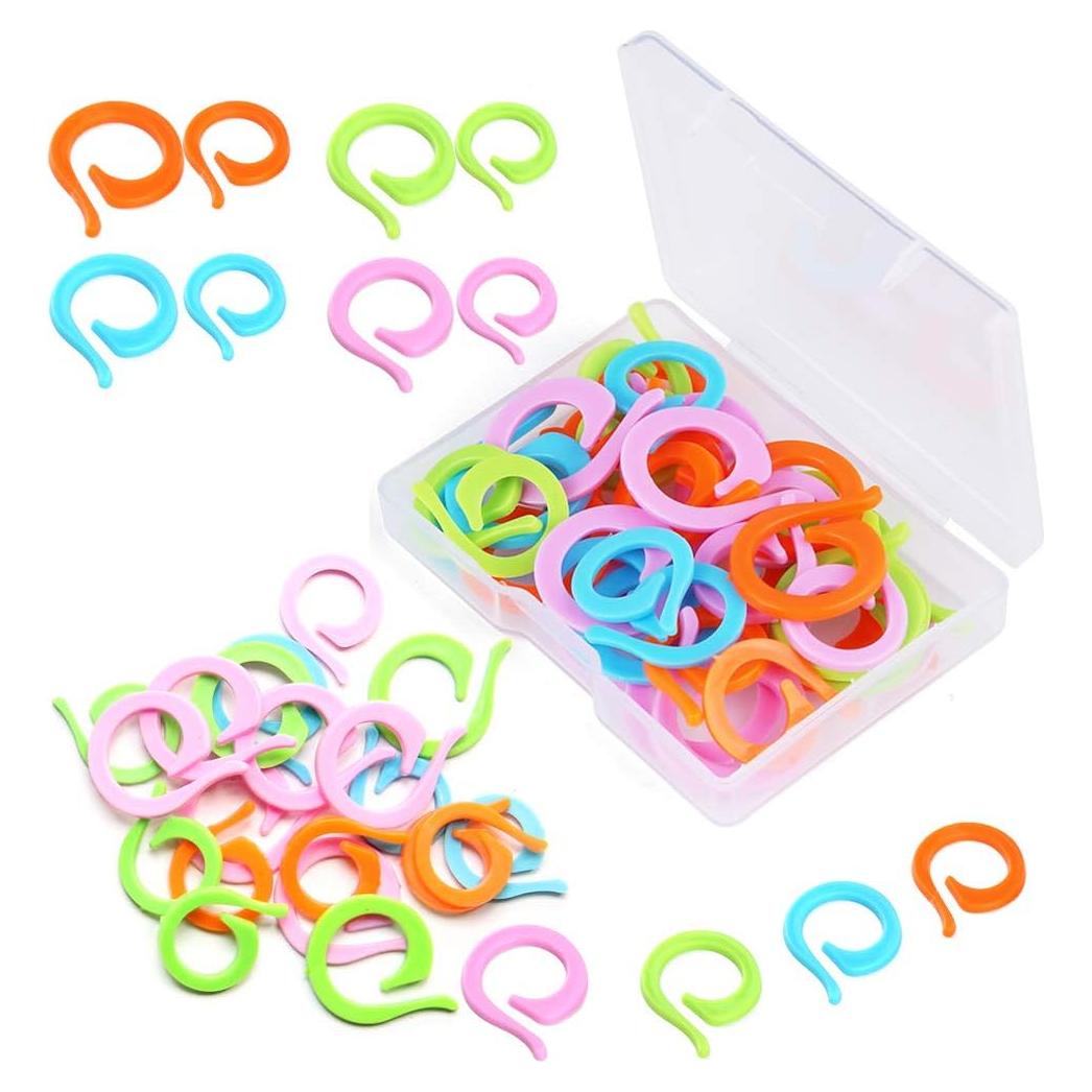 Marcadores de Puntos de Tejer LOKUNN 40 Piezas Multicolor