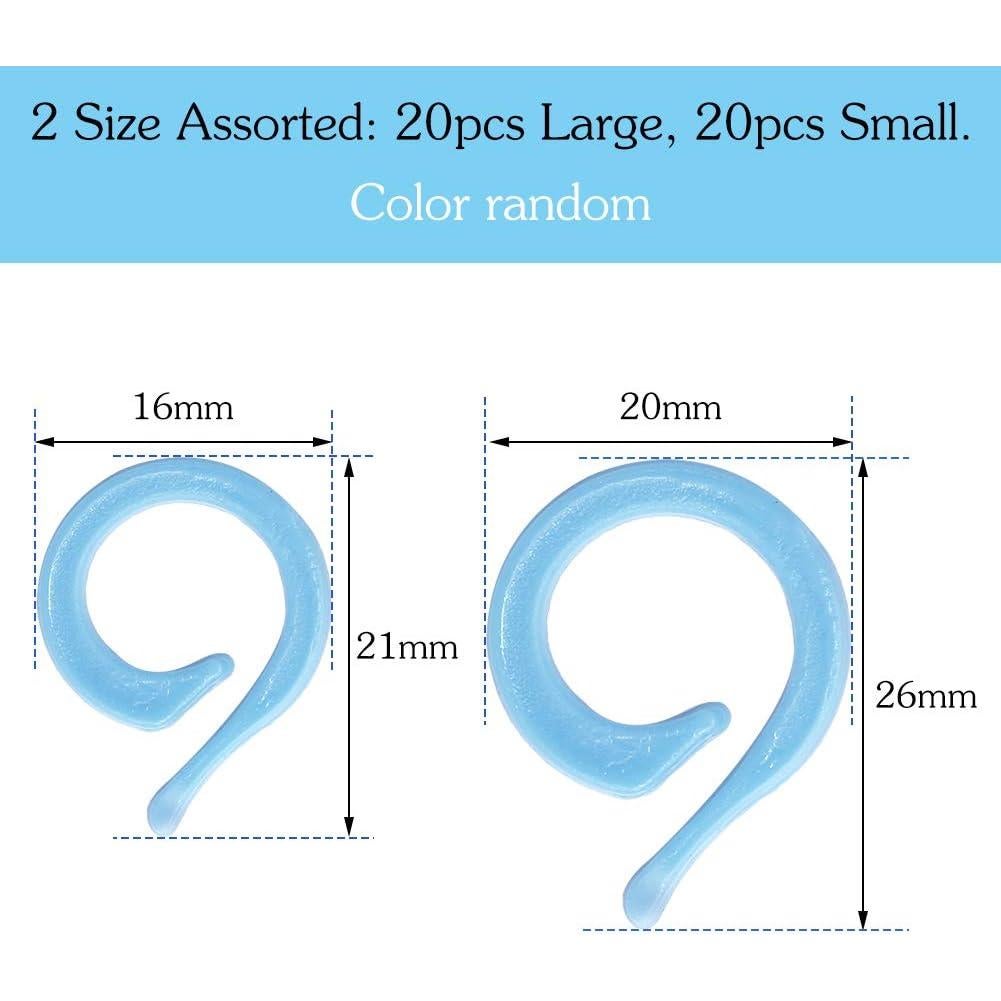 Marcadores de Puntos de Tejer LOKUNN 40 Piezas Multicolor