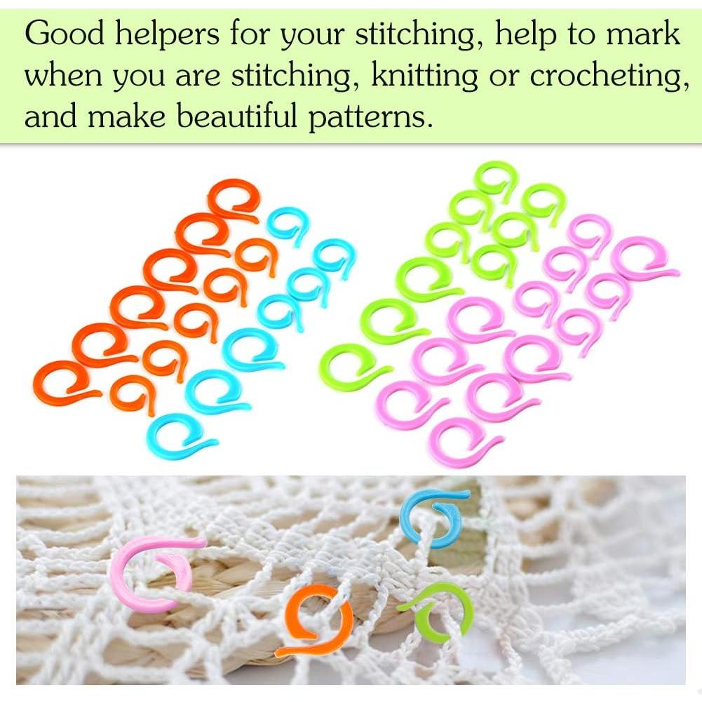 Marcadores de Puntos de Tejer LOKUNN 40 Piezas Multicolor