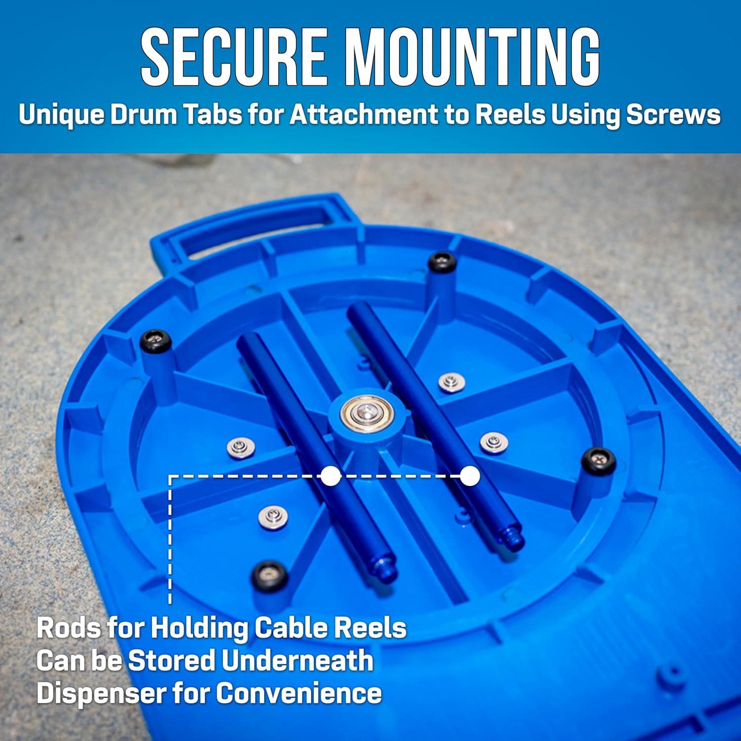 Dispensador de Carrete de Cable Jonard Tools CRD-10 318 kg