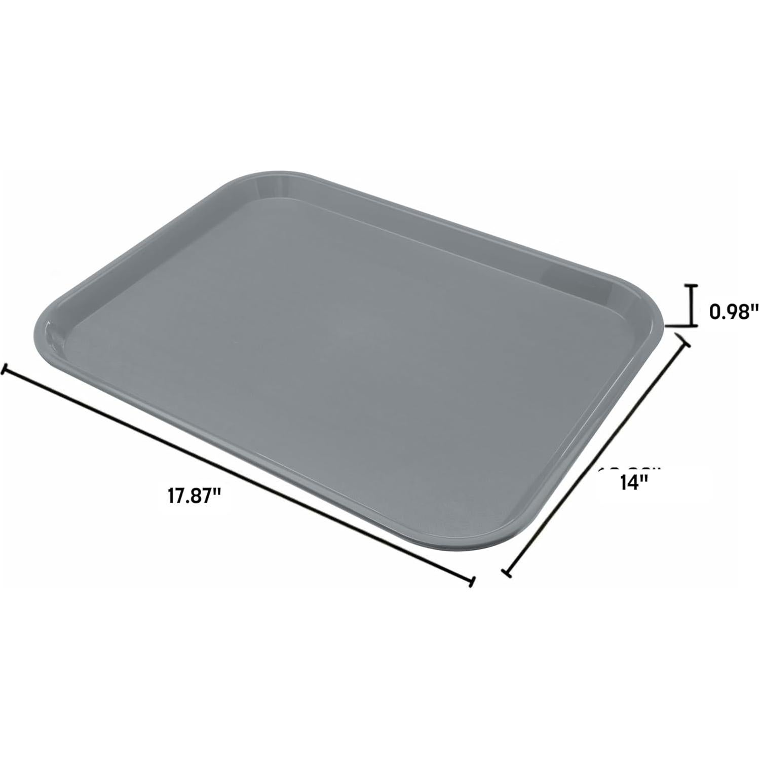 Bandeja de Servicio de Alimentos Carlisle 45.7x35.6cm Beige