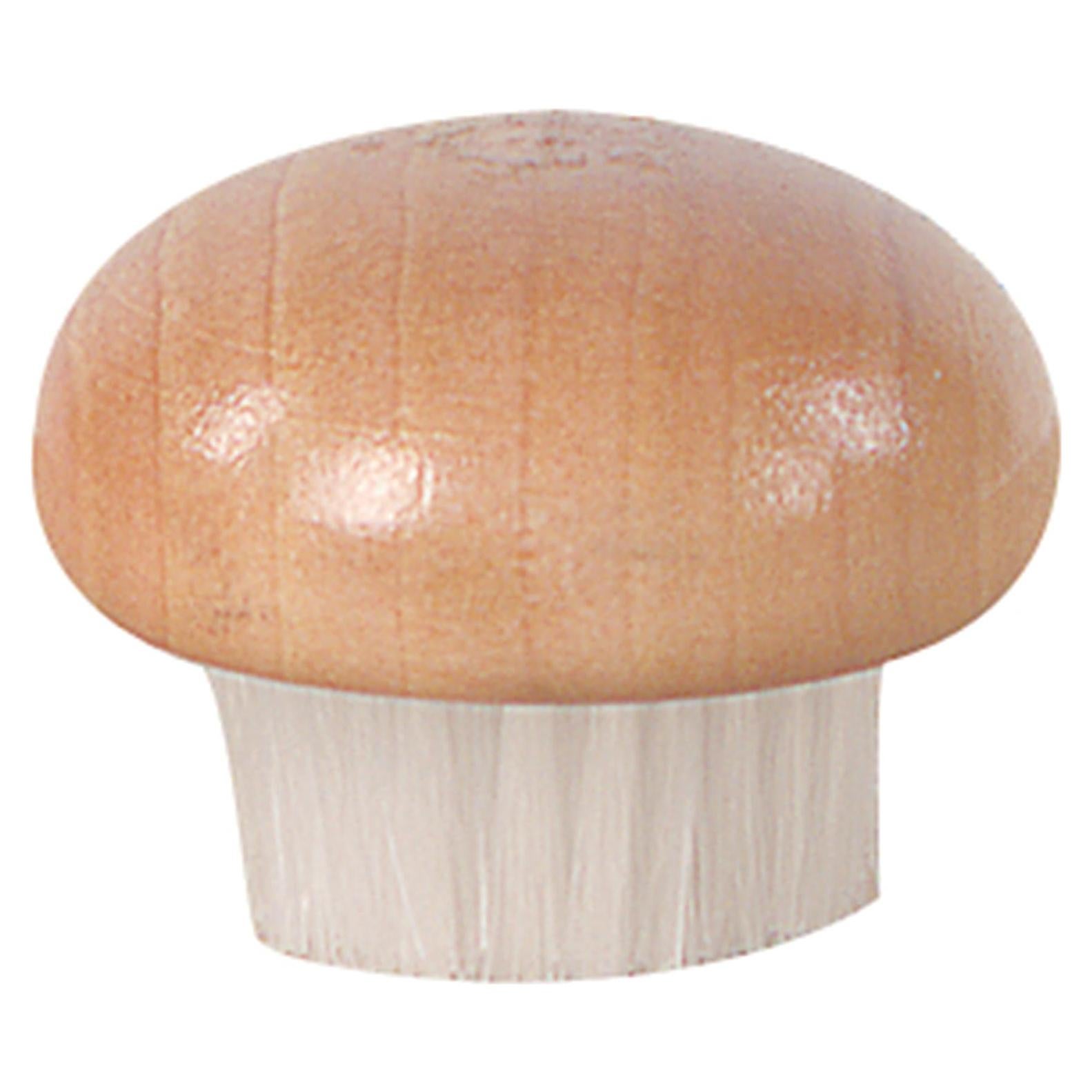 Cepillo para Champiñones de Madera Fox Run con Cerdas Suaves