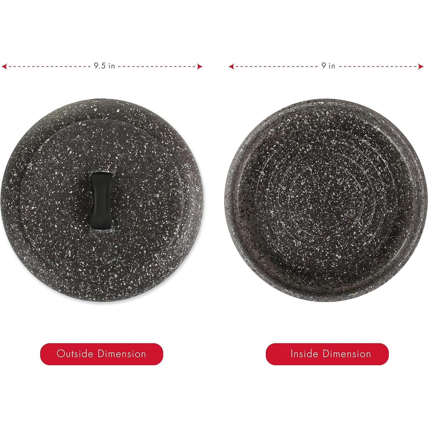 Calentador de Tortillas XL Dexas 24.1 cm Patrón Granito