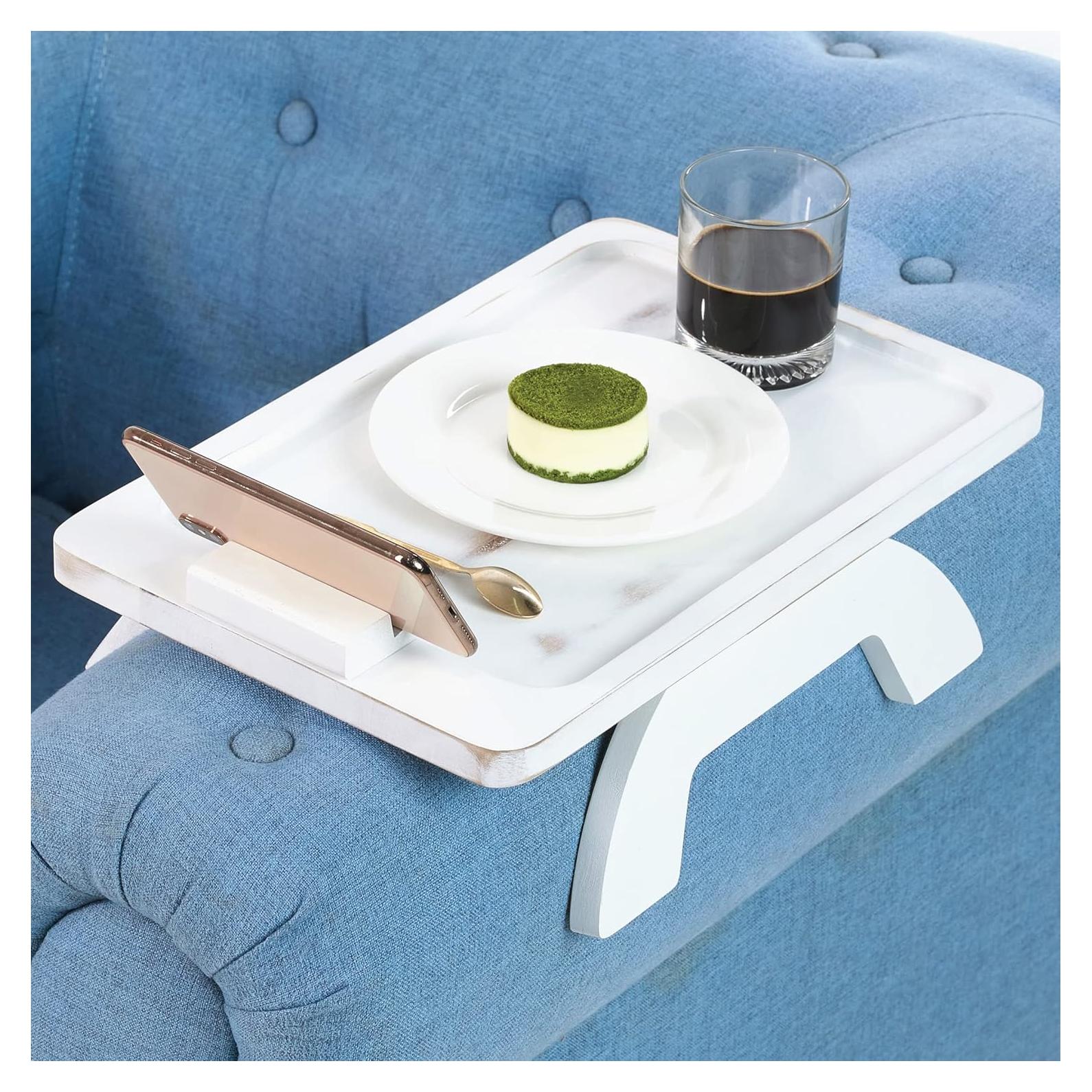 Bandeja para Reposabrazos de Sofá BLUEWEST - Madera Acacia 38.86cm