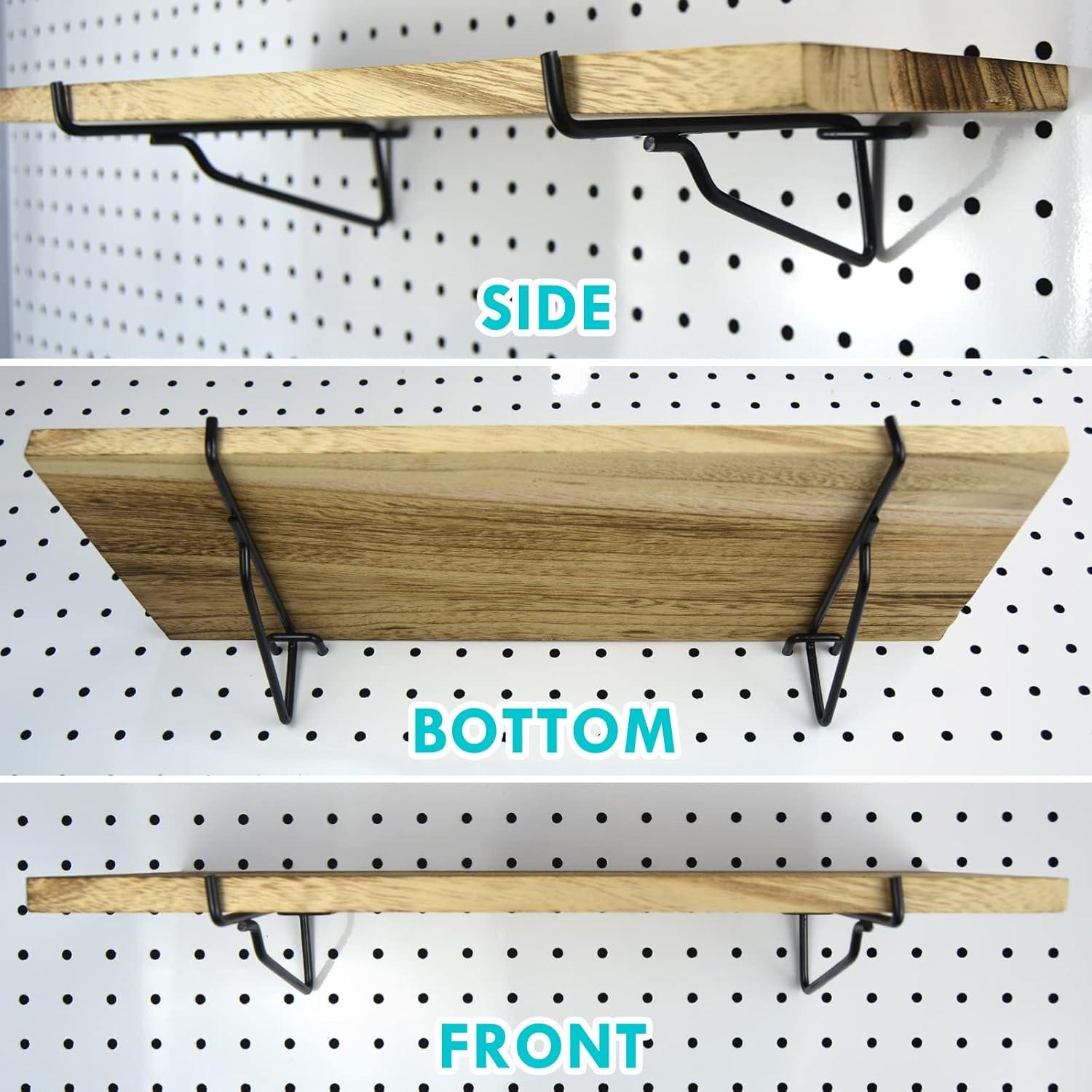 Estantes para Tablero de Clavijas LIGHT DUST - 2 Piezas Madera