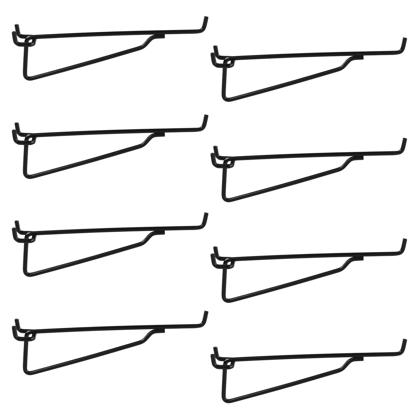 Ganchos de Metal para Panel Perforado LIGHT DUST 20 cm - 8 Piezas