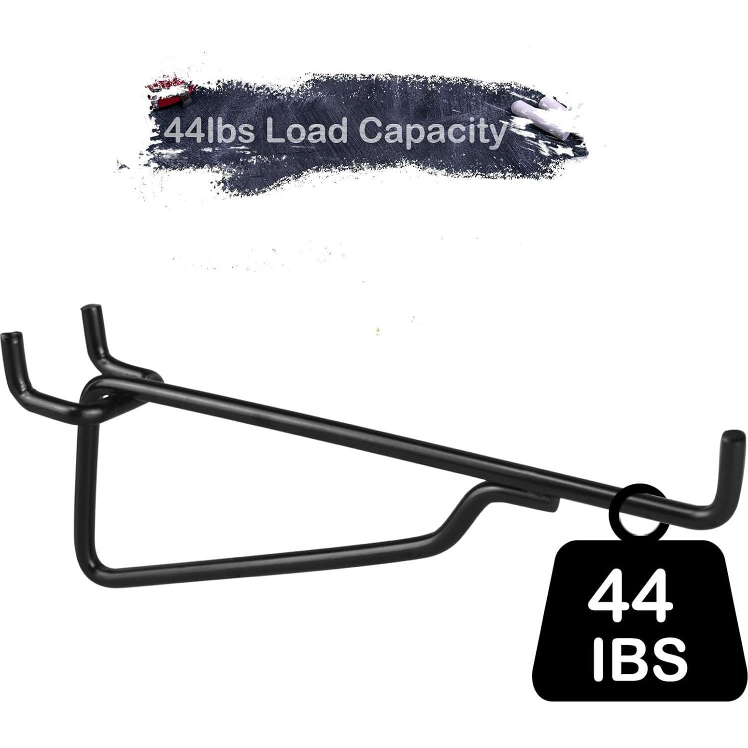 Ganchos de Metal para Panel Perforado LIGHT DUST 20 cm - 8 Piezas