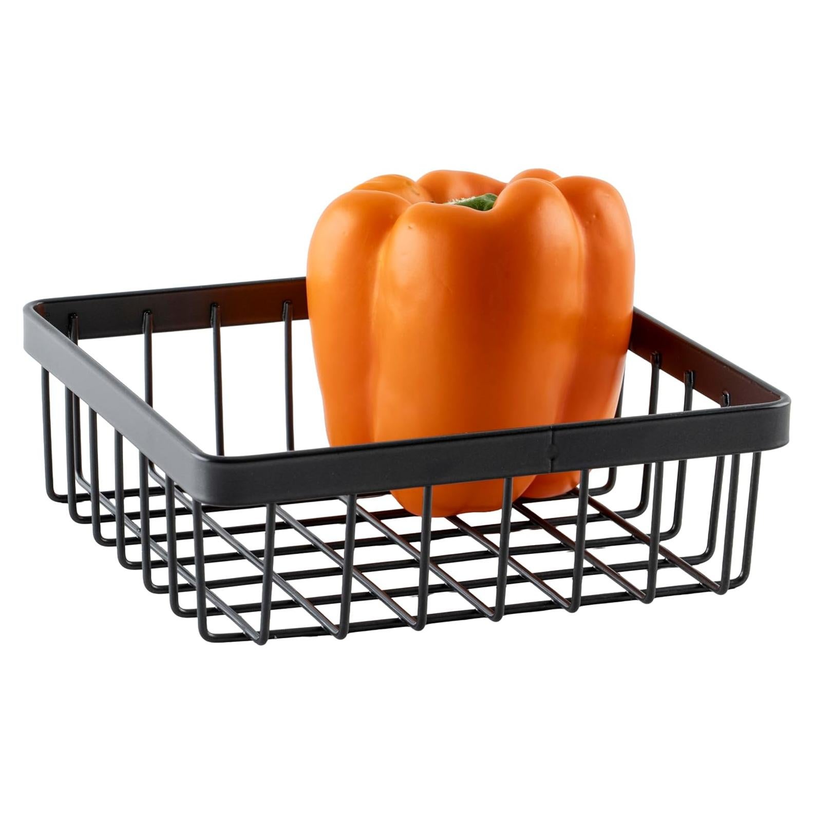 Canasta de Almacenamiento Metálica GET WB-662-MG 15.24x15.24x5.08 cm