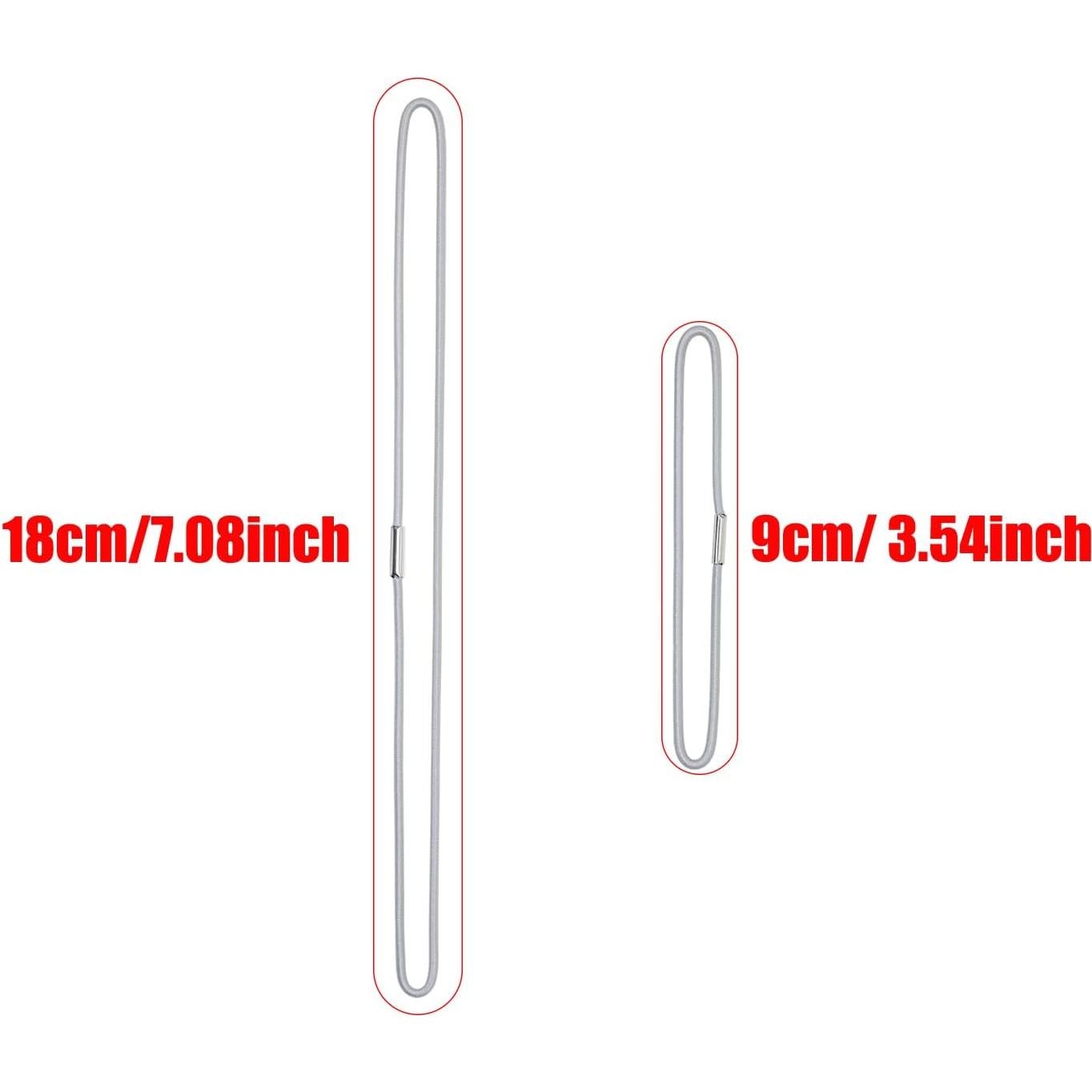 Bandas Elásticas Mini Skater para Cuadernos de Viaje 20Pcs