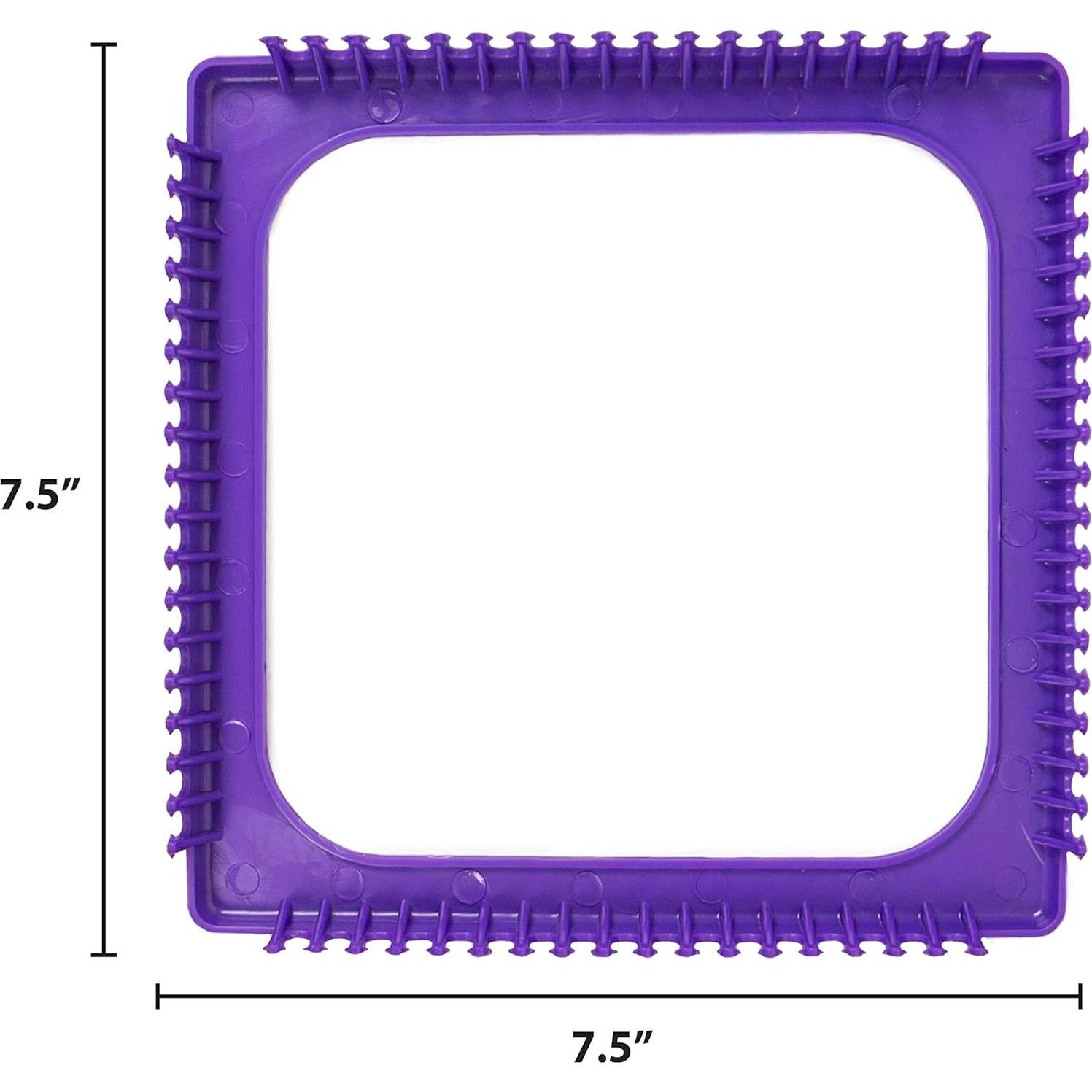 Kit de Telar de Tejido Hecho por Mí - 165 Lazos Multicolor