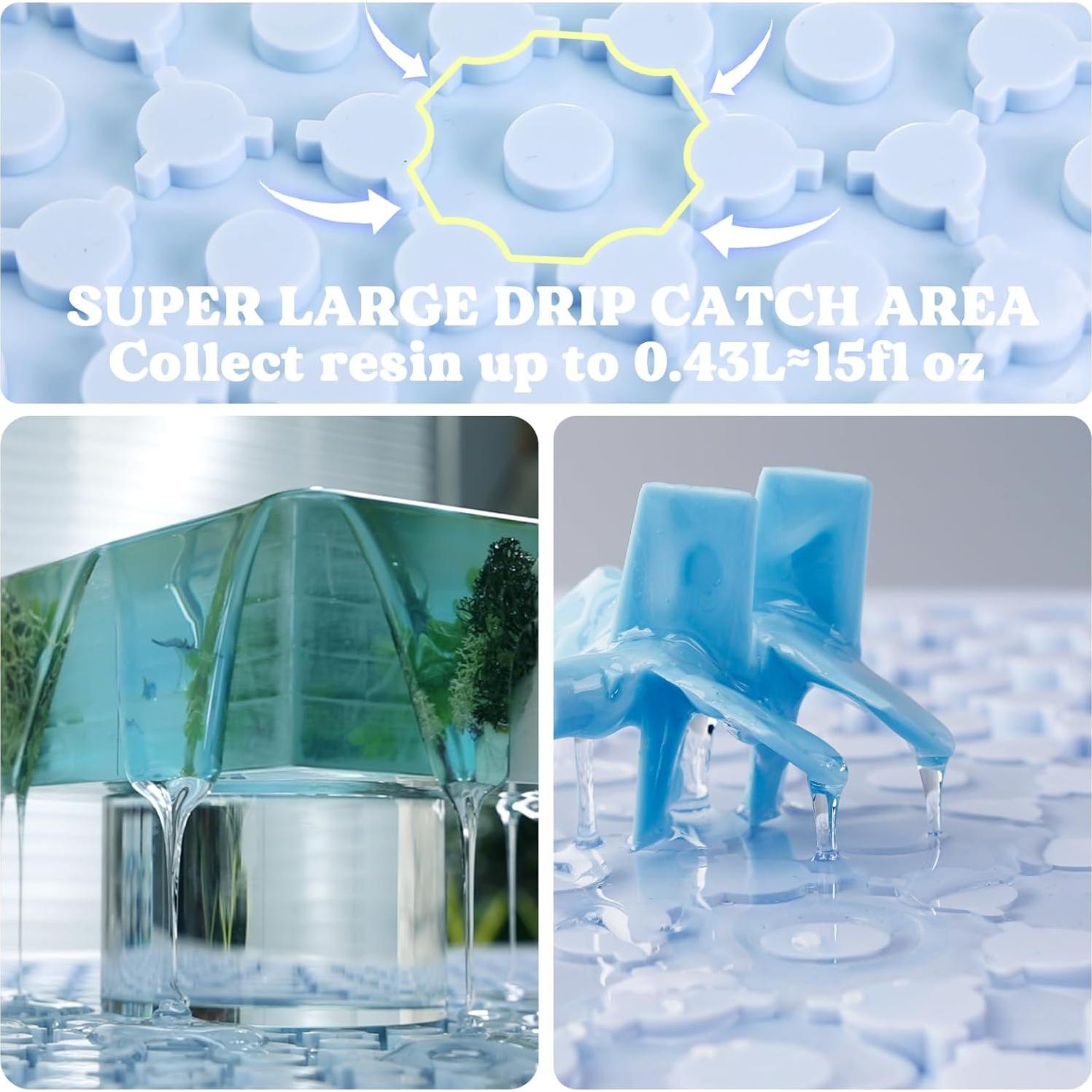 Tapete de Silicona Grande LET'S RESIN 50.8x35.6cm Fácil Limpieza