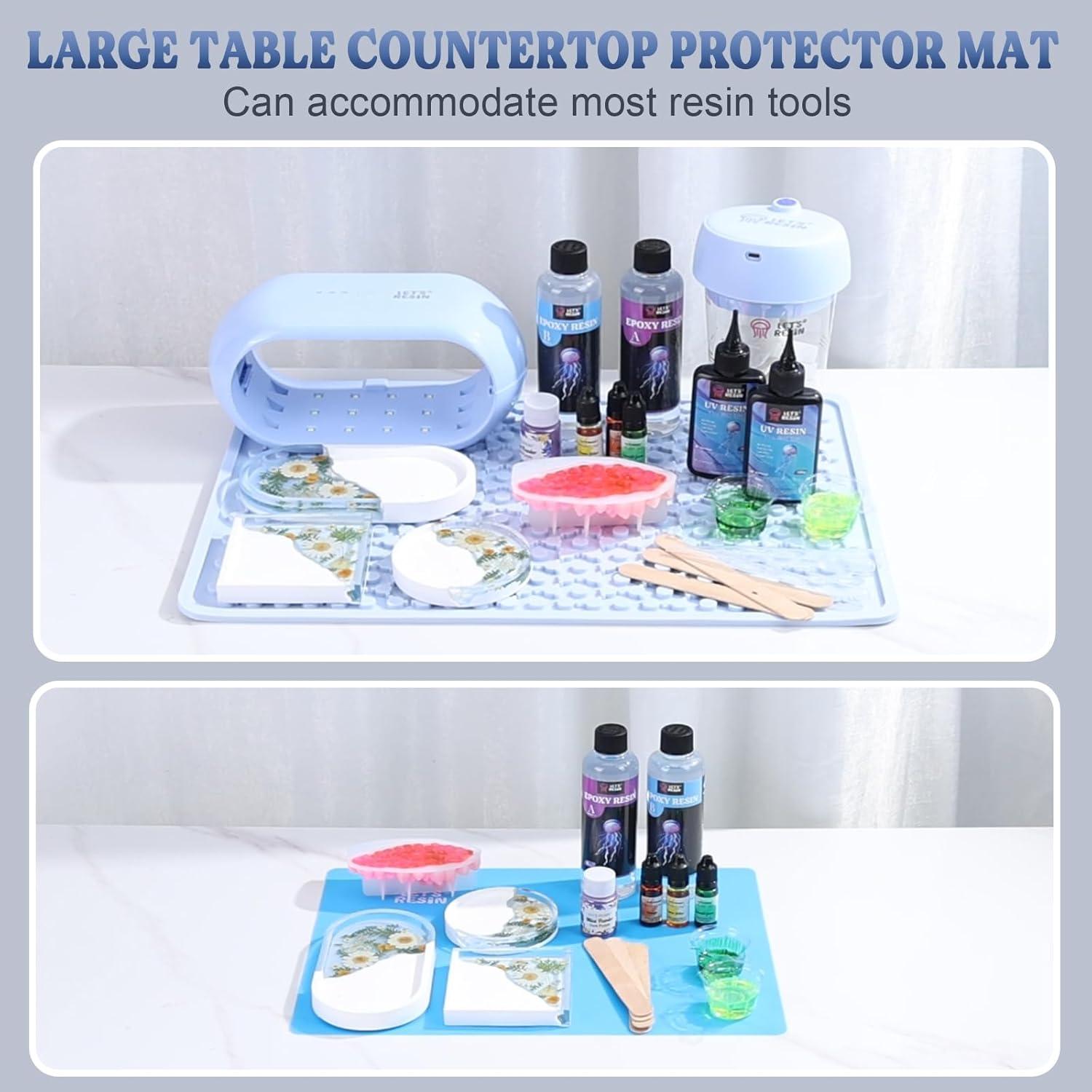 Tapete de Silicona Grande LET'S RESIN 50.8x35.6cm Fácil Limpieza