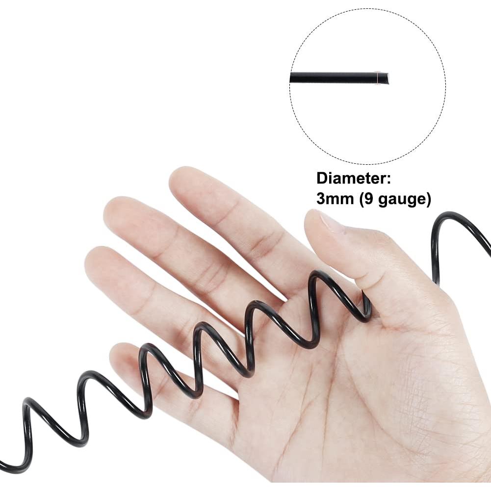 Alambre de Aluminio 3mm Tenn Well 15m Negro para Manualidades