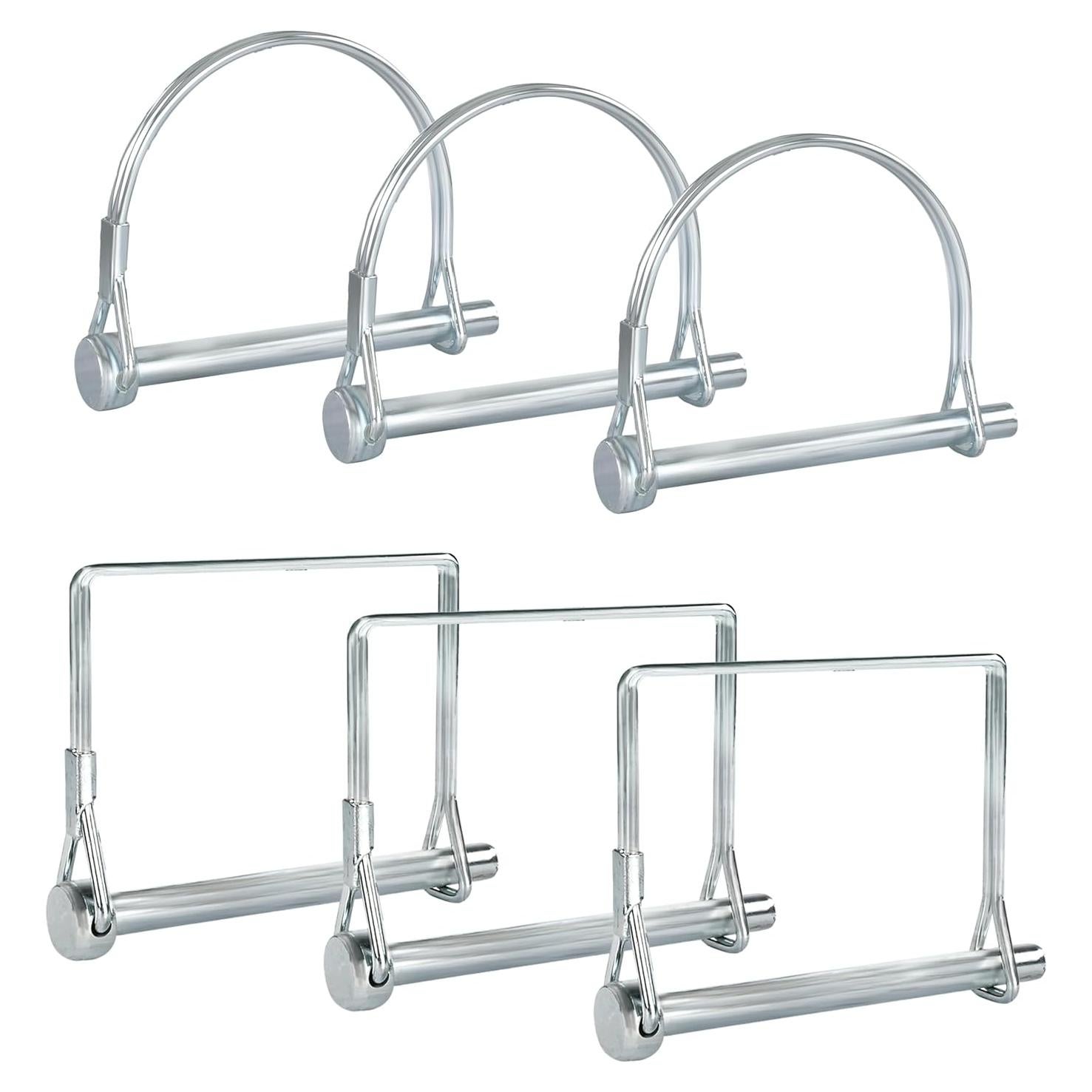 Paquete de 6 Pasadores de Remolque PINAILER 6.99 cm x 0.64 cm