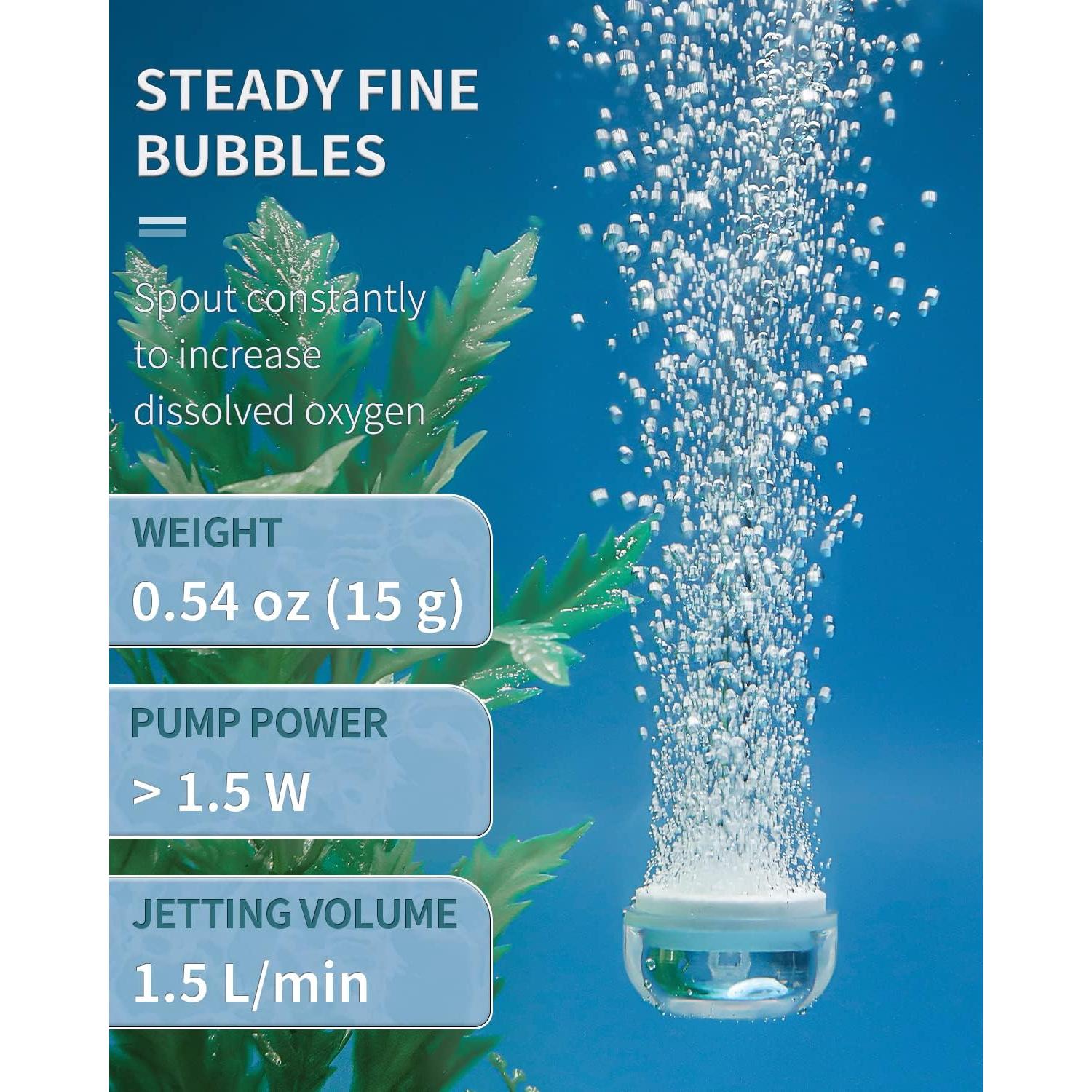 Piedra de Aire Pawfly Y23 para Acuario 2.3 cm Ultra-Alta Disolución