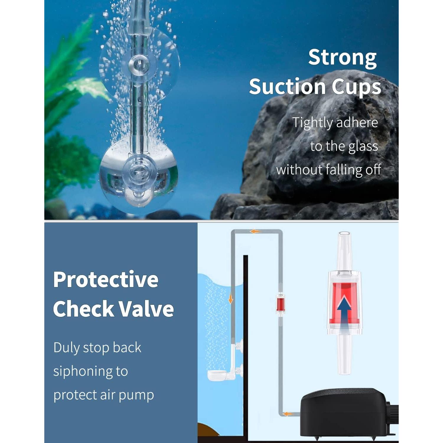 Piedra de Aire Pawfly Y23 para Acuario 2.3 cm Ultra-Alta Disolución