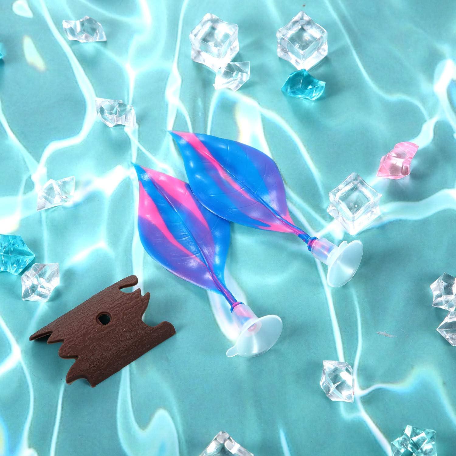 Hamaca de Silicona para Peces Betta WILLBOND - 2 Piezas Azul