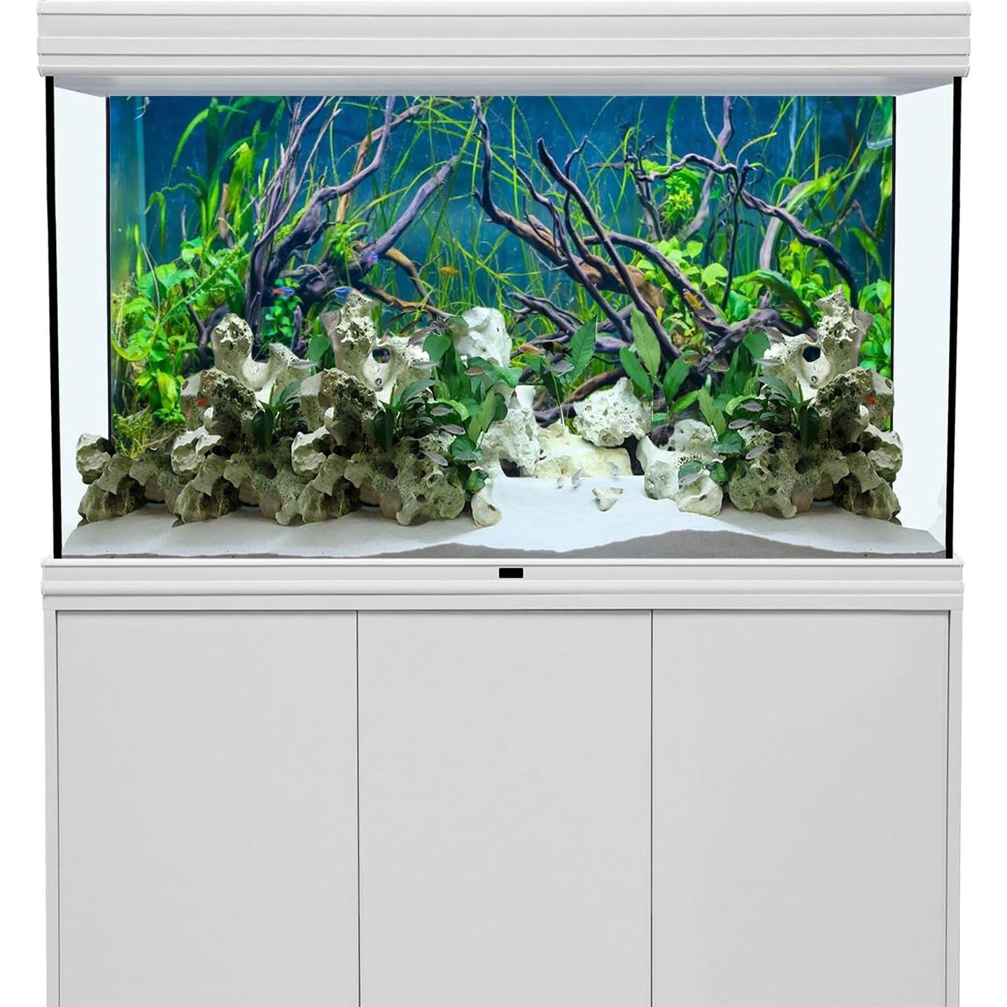 Fondo de Acuario Vinilo AWERT 60x30 cm Peces Tropicales