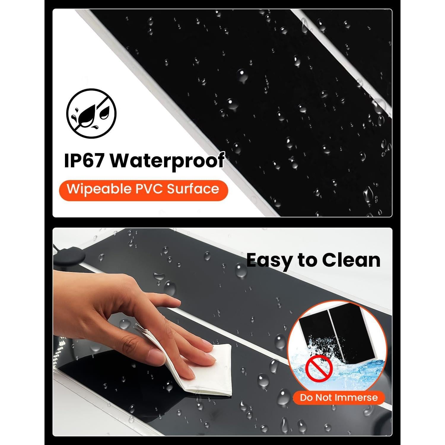 Estera Calefactora para Reptiles MQ 5W con Termómetro Digital