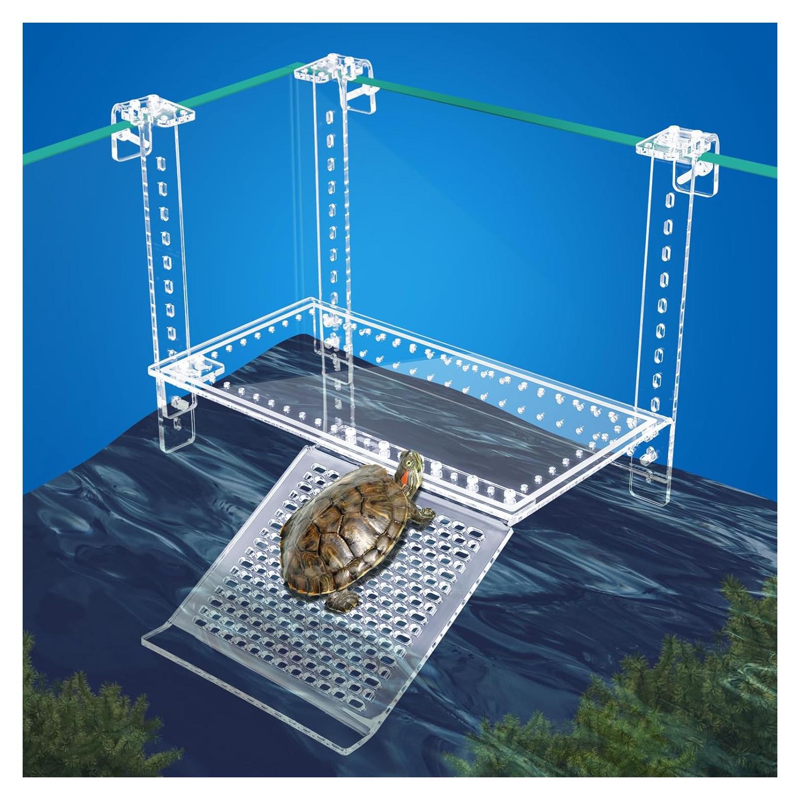 Plataforma de Sol para Tortugas RunDuck 33x17.5cm Ajustable