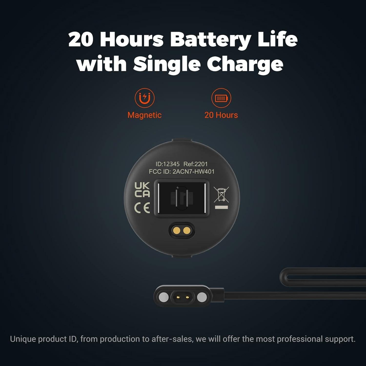 Monitor de Frecuencia Cardíaca moofit HW401 IP67 Bluetooth