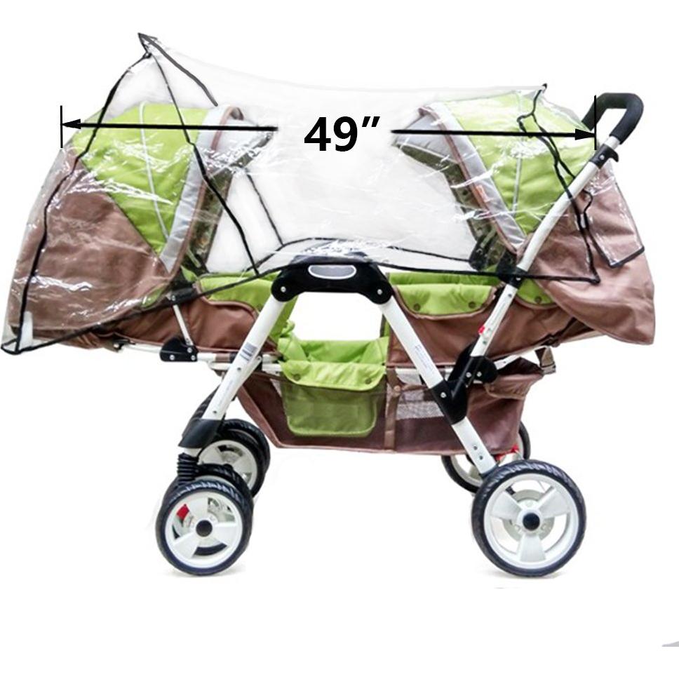 Cubierta de Lluvia Doble Aligle para Carrito Universal Bebé