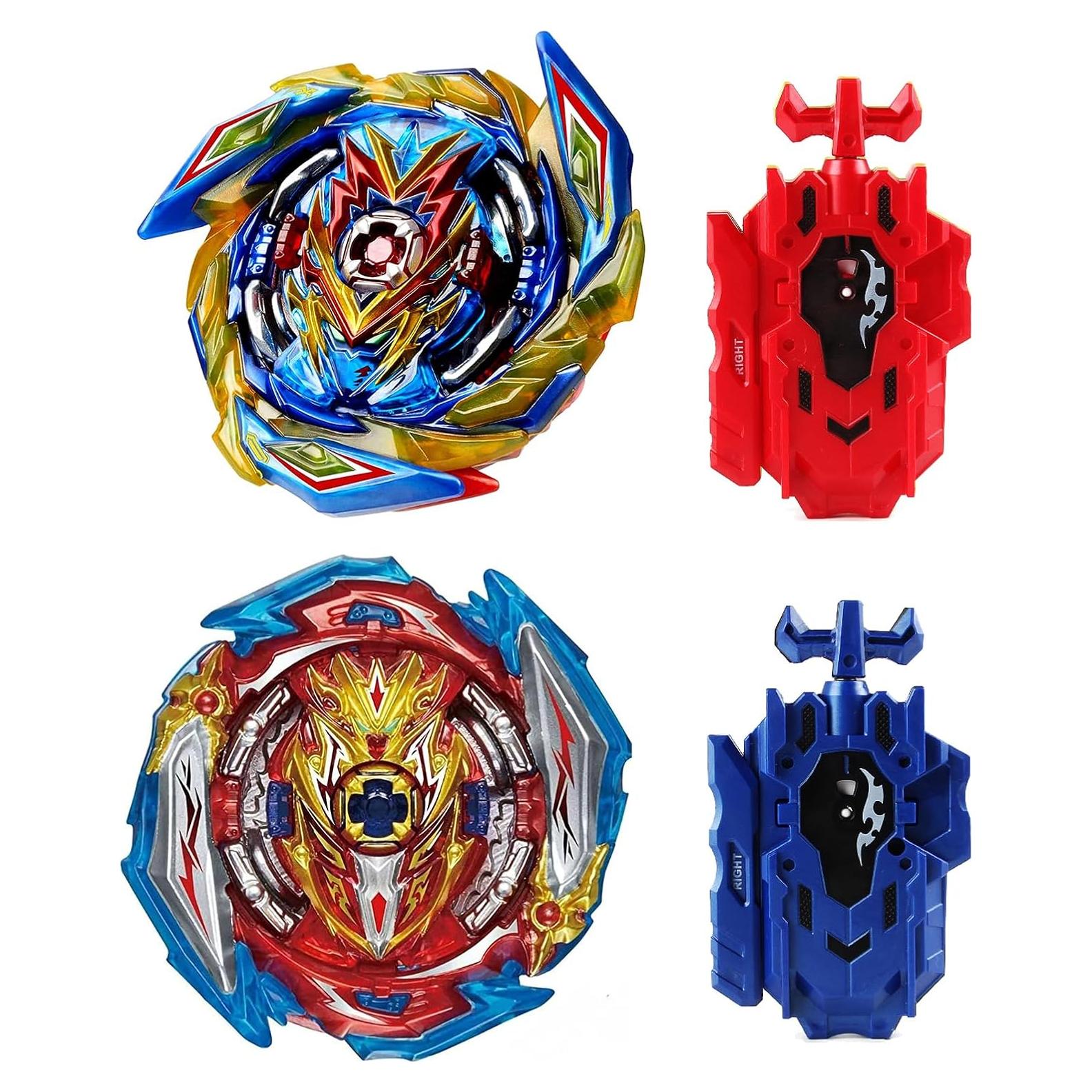 Conjunto de Gyros Turbos Wotean 4D con Lanzador - B163+B173-1