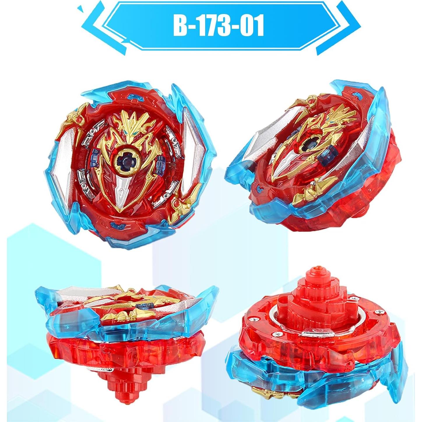 Conjunto de Gyros Turbos Wotean 4D con Lanzador - B163+B173-1