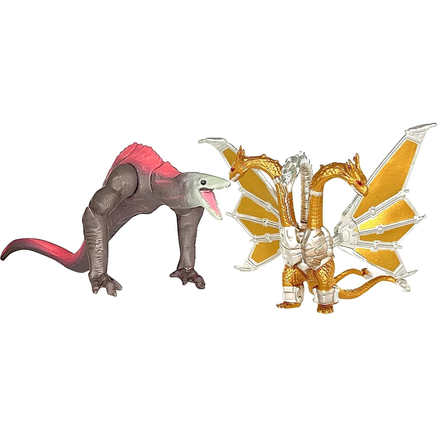 Conjunto de 10 Figuras de Dinosaurios Godzilla vs Kong