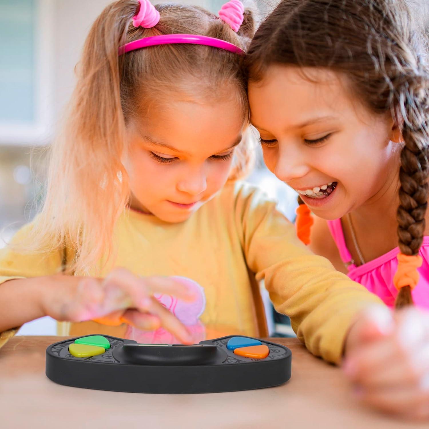 Juego de Memoria Electrónico Point Games, Portátil con Luces y Sonido