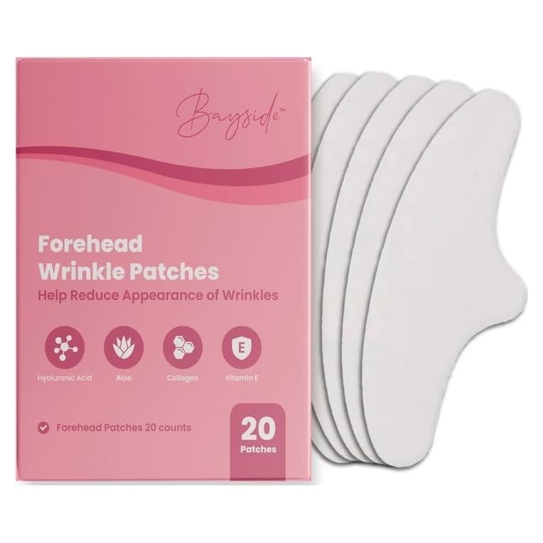 Parche Facial Antienvejecimiento Bayside - 20 Unidades para Arrugas