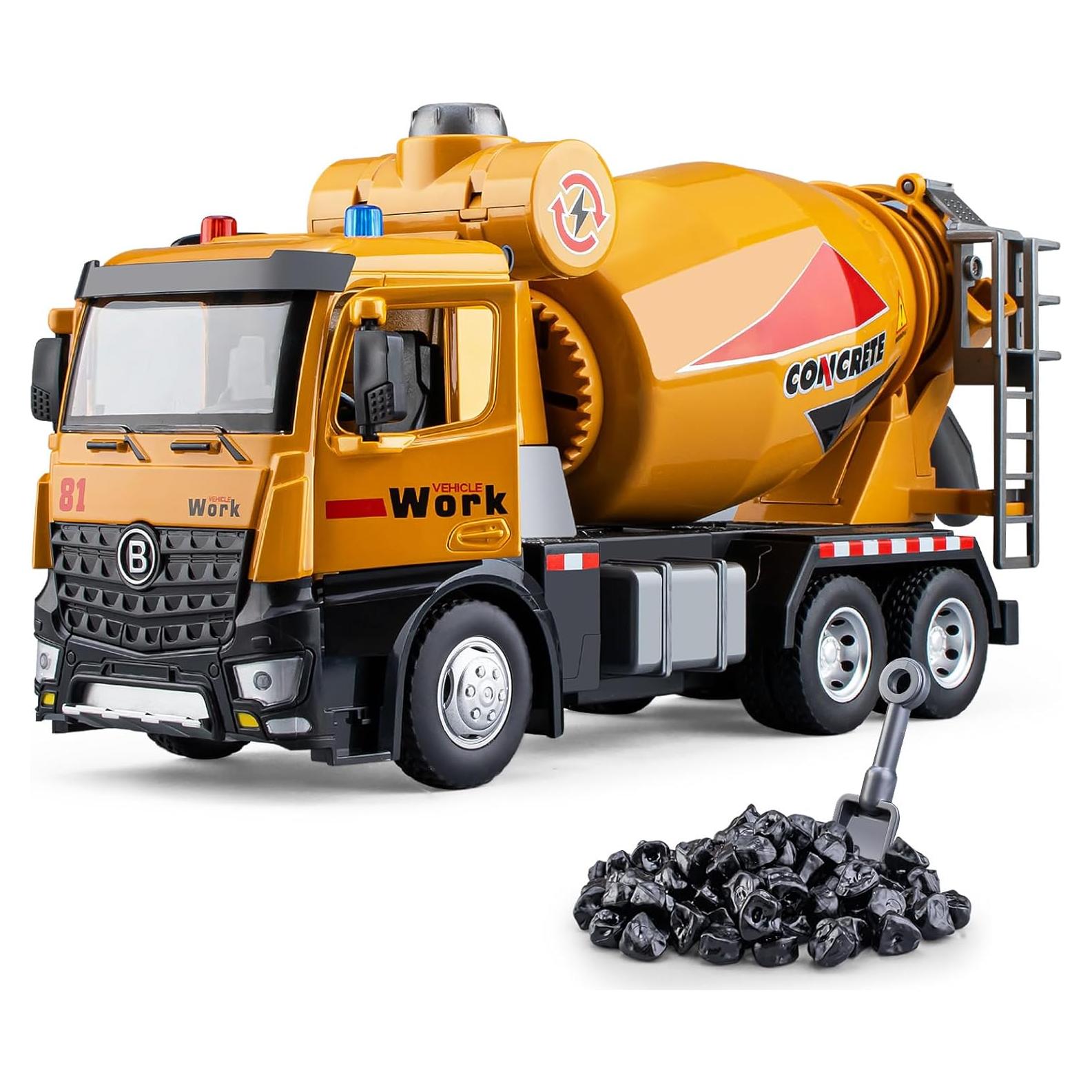 Camión de Mezcla de Cemento HAPYAD con Luces y Sonidos