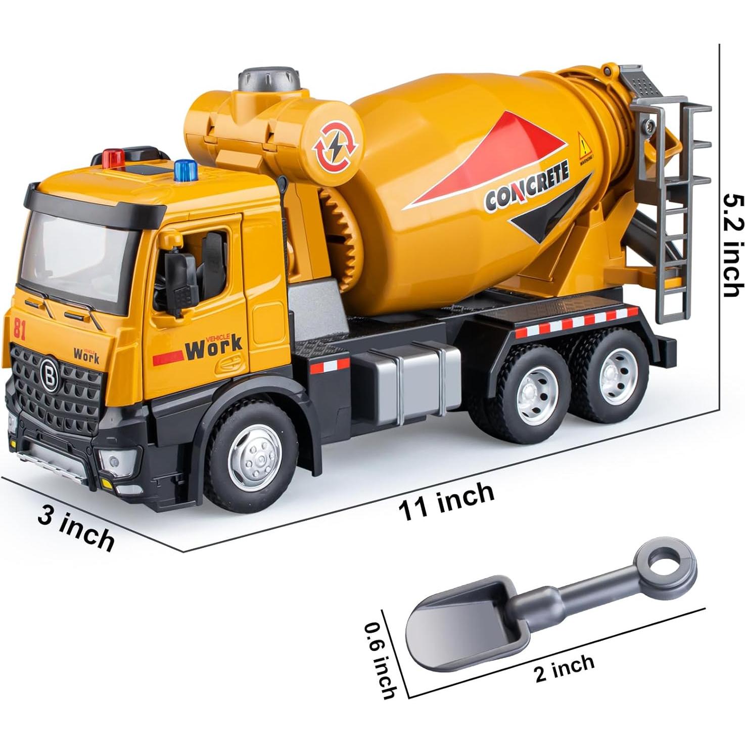 Camión de Mezcla de Cemento HAPYAD con Luces y Sonidos