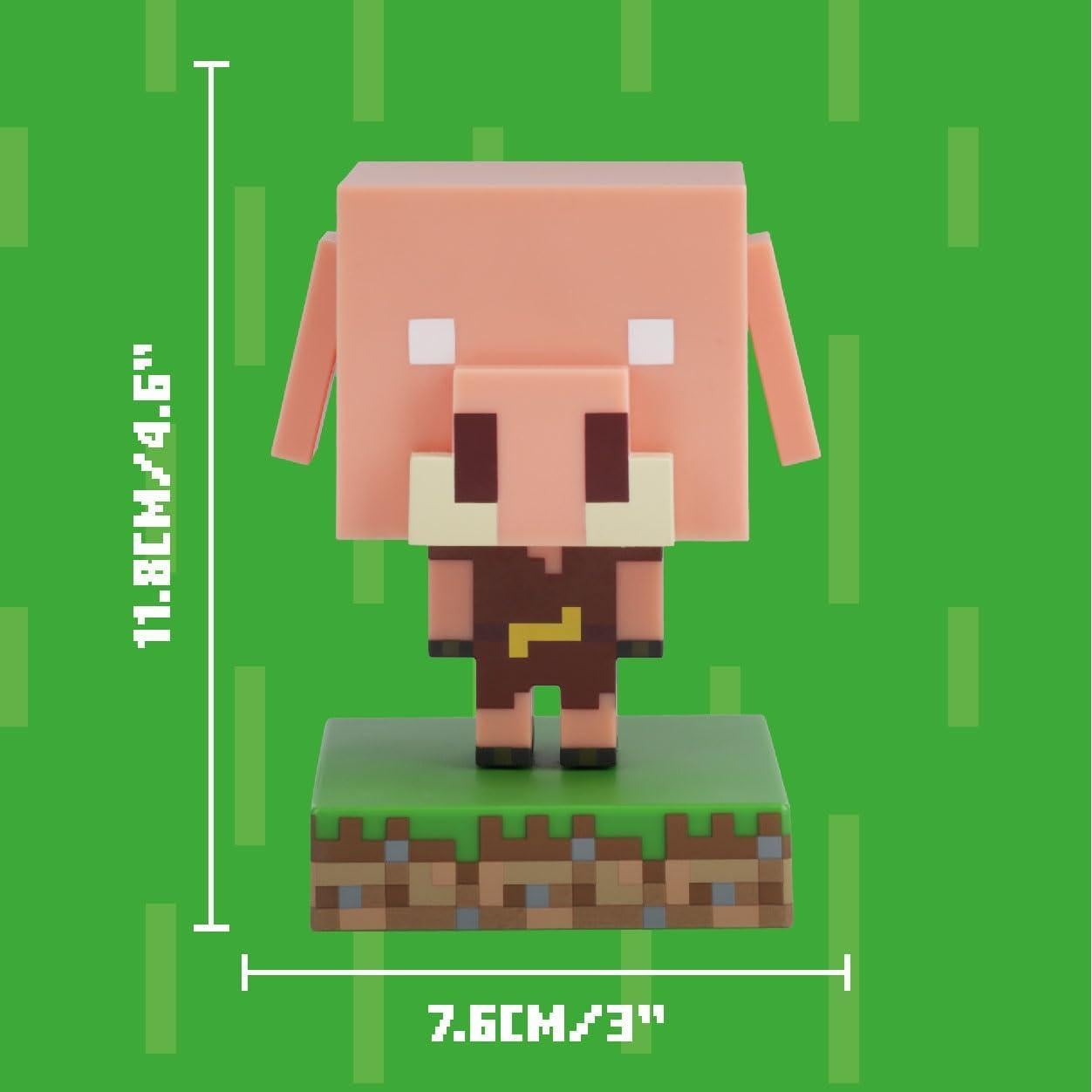 Lámpara Nocturna LED Paladone Minecraft Piglin Multicolor