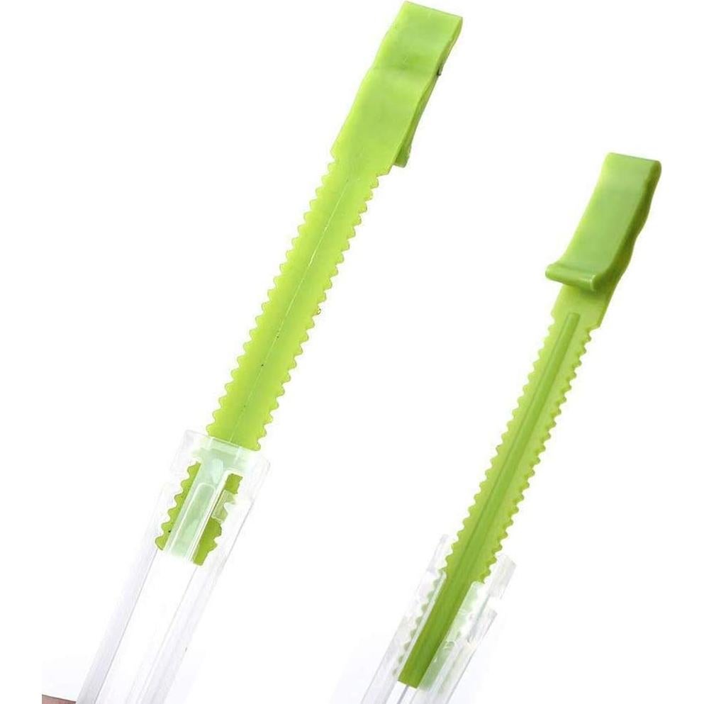 Soporte para bolsas de plástico Ruibo, paquete de 4, ajustable