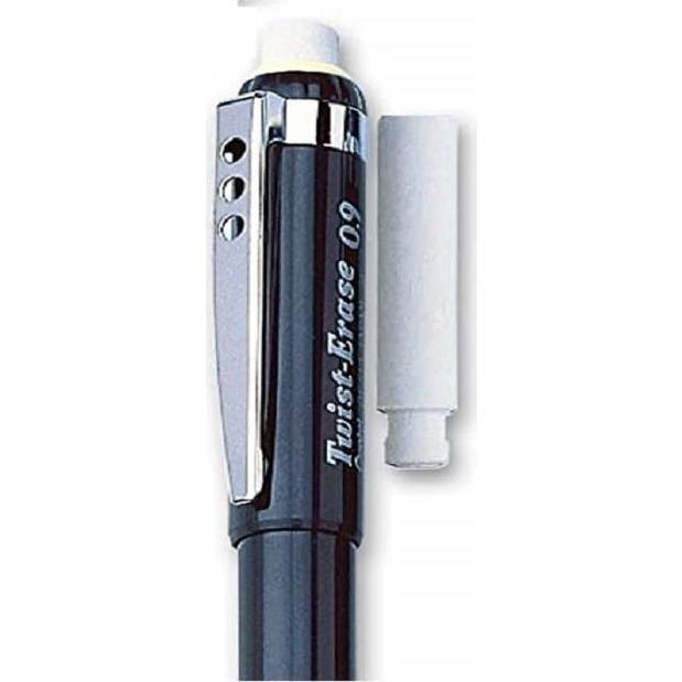 Lápiz Automático Pentel Twist-Erase III 0.9mm con Borrador