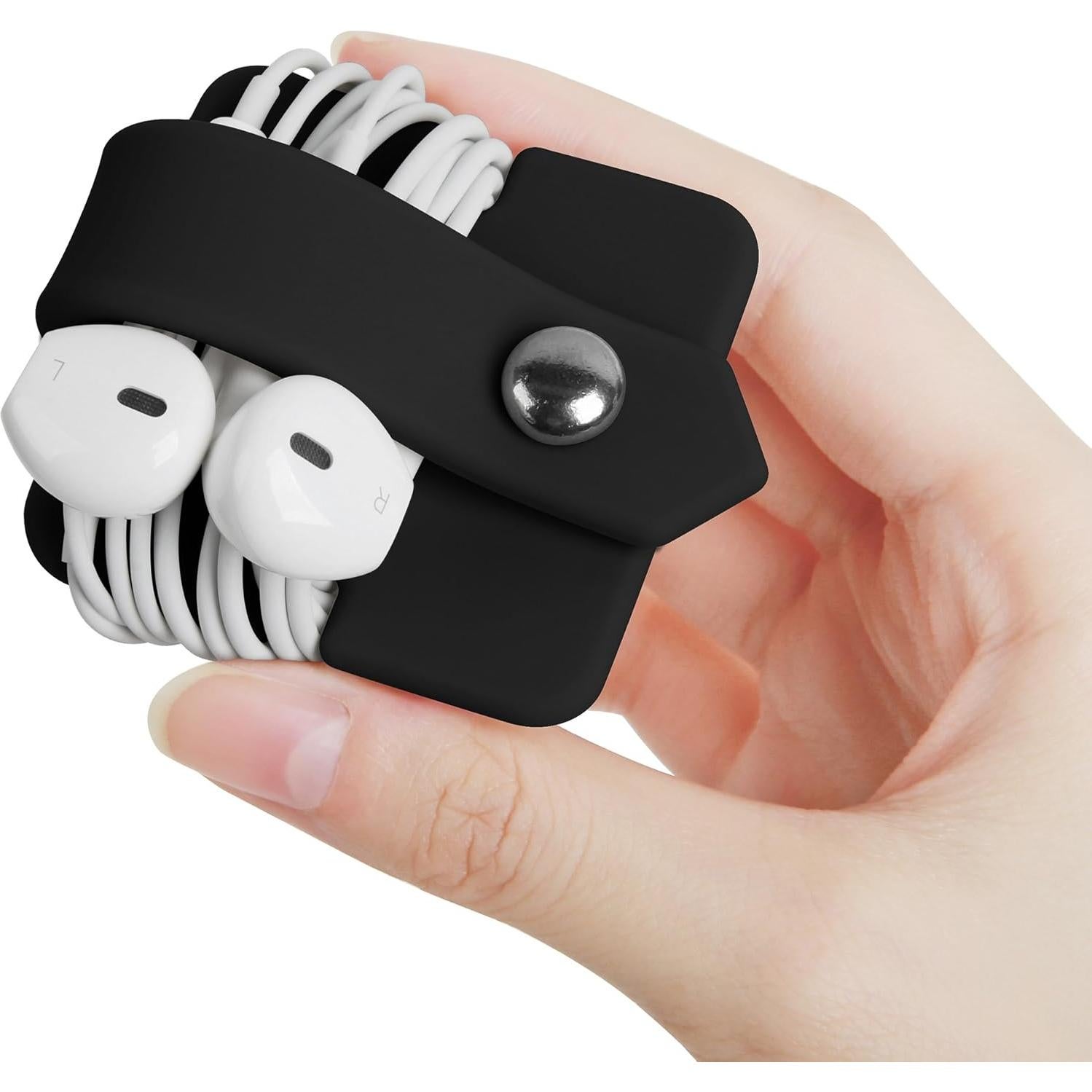 Organizador de Cables para Auriculares ELFRhino Negro