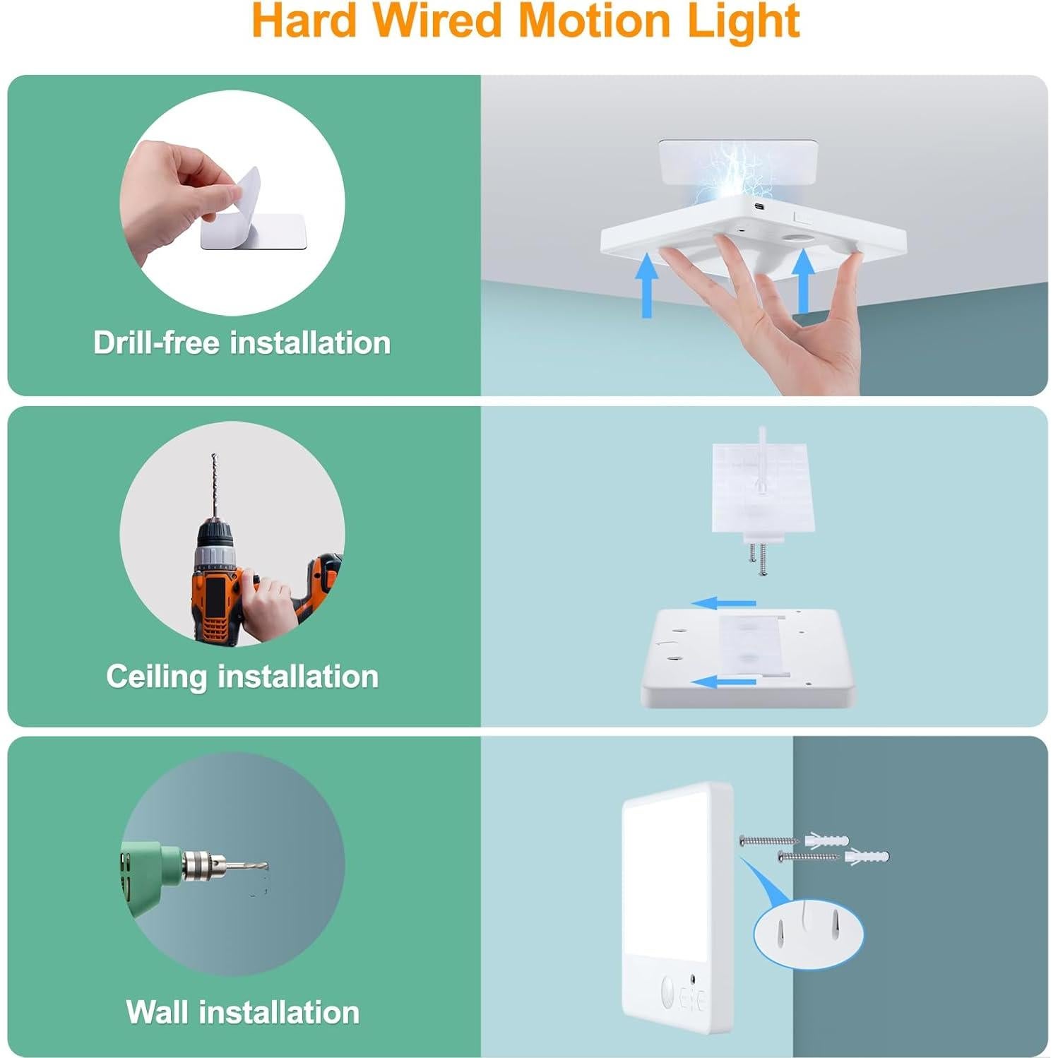 Luz de Techo LED Karjoefar 7000mAh con Control Remoto y 3 Modos