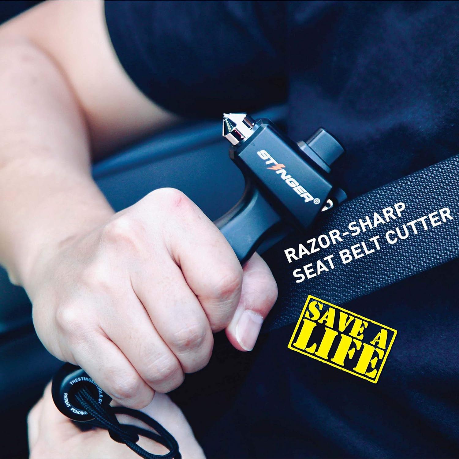 Herramienta de Emergencia Stinger Super Duty, Martillo y Cortador