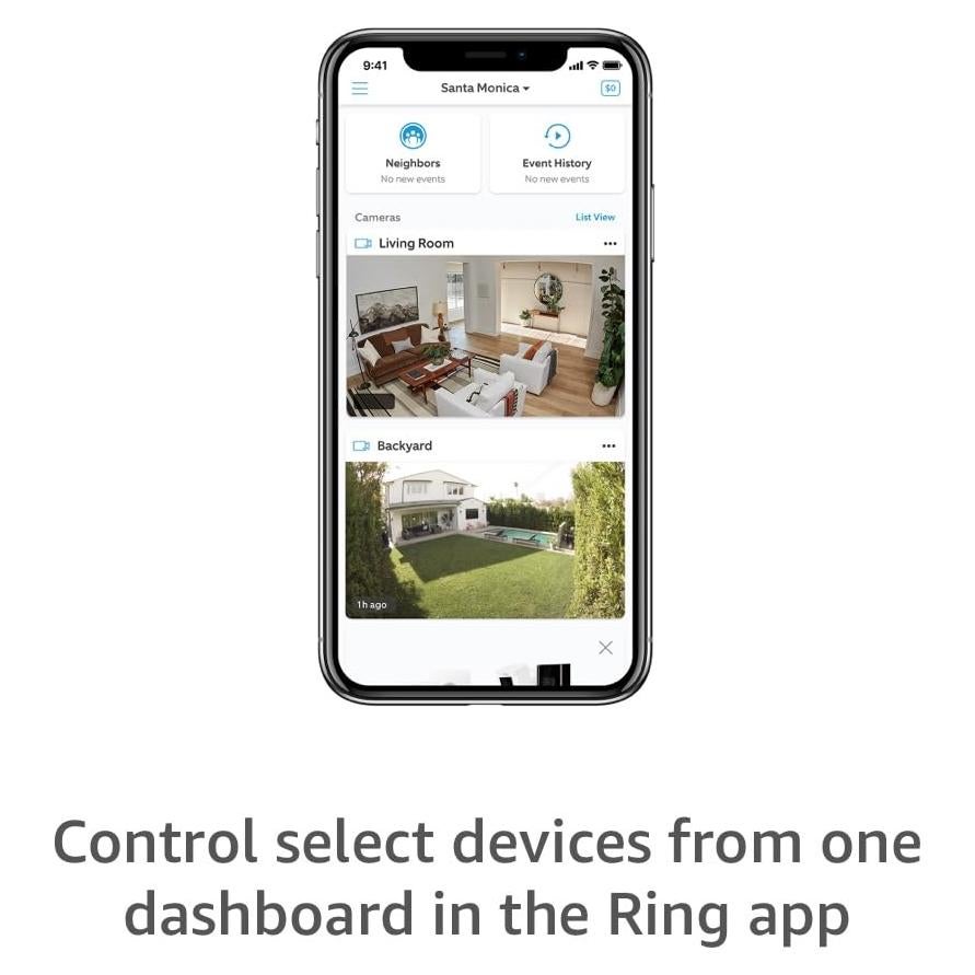 Ring Alarm Contact Sensor - 2nd Gen | Instant Window & Door Alerts | Approximately 3-Year Battery Life | Slim Design Fits Any Frame | Easy Installation | Base Station Required