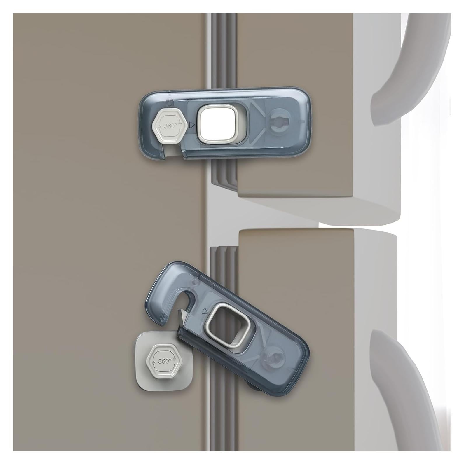 Paquete de 5 Cerraduras de Seguridad para Niños - Transparente