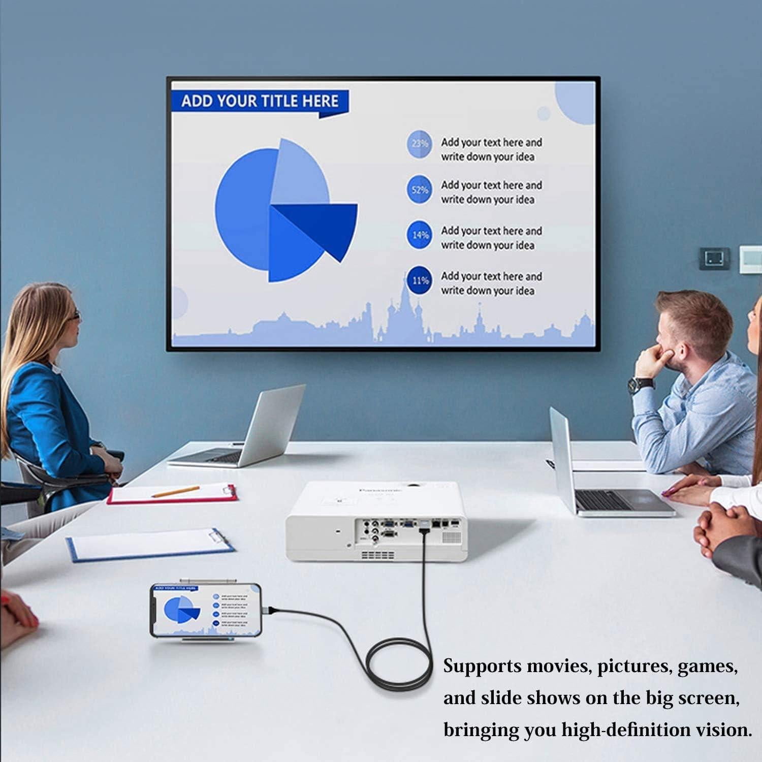 Adaptador HDMI Lightning a HDMI FORETOO 2M 1080p iOS 11