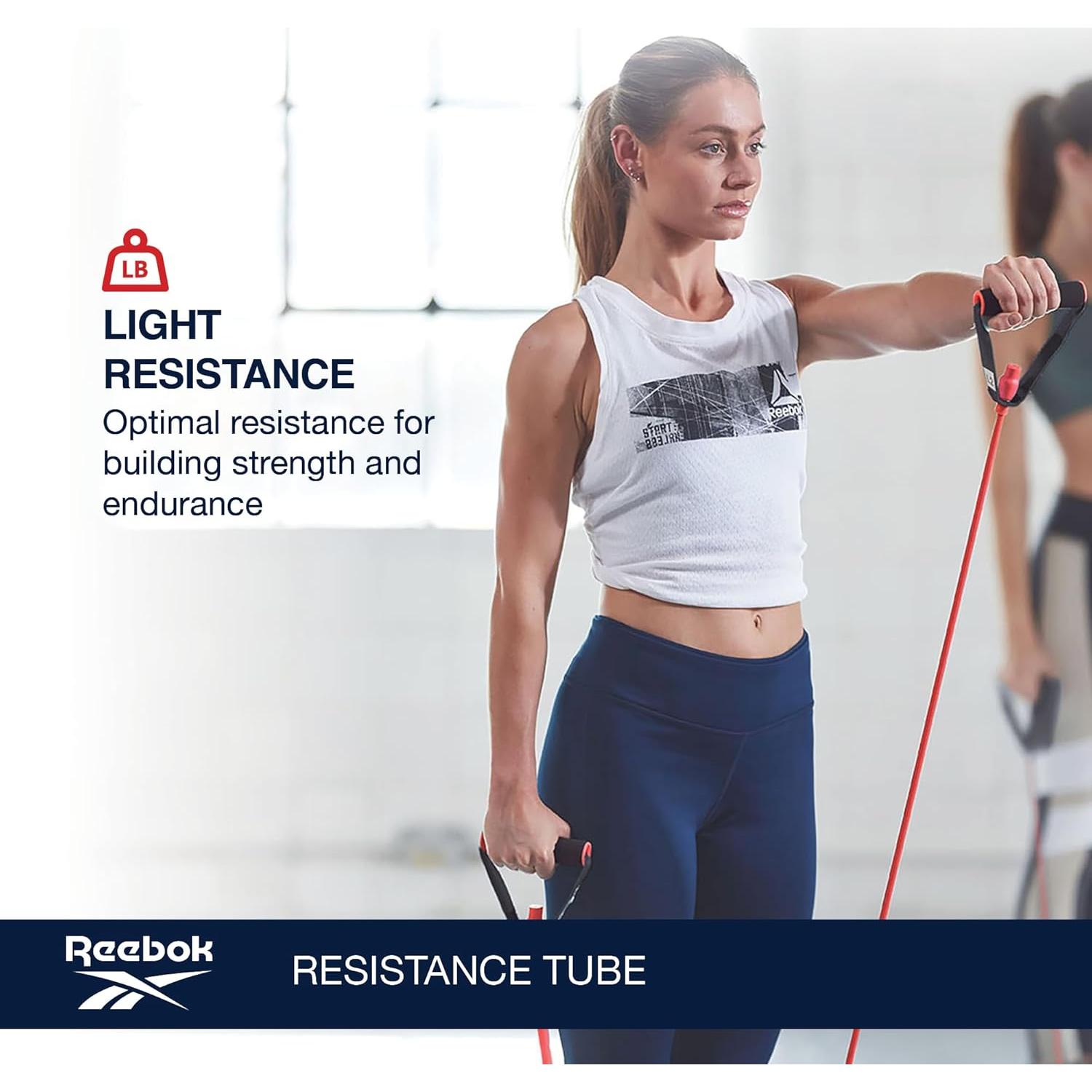 Tubo de Resistencia Reebok 17-65146 para Entrenamiento de Fuerza